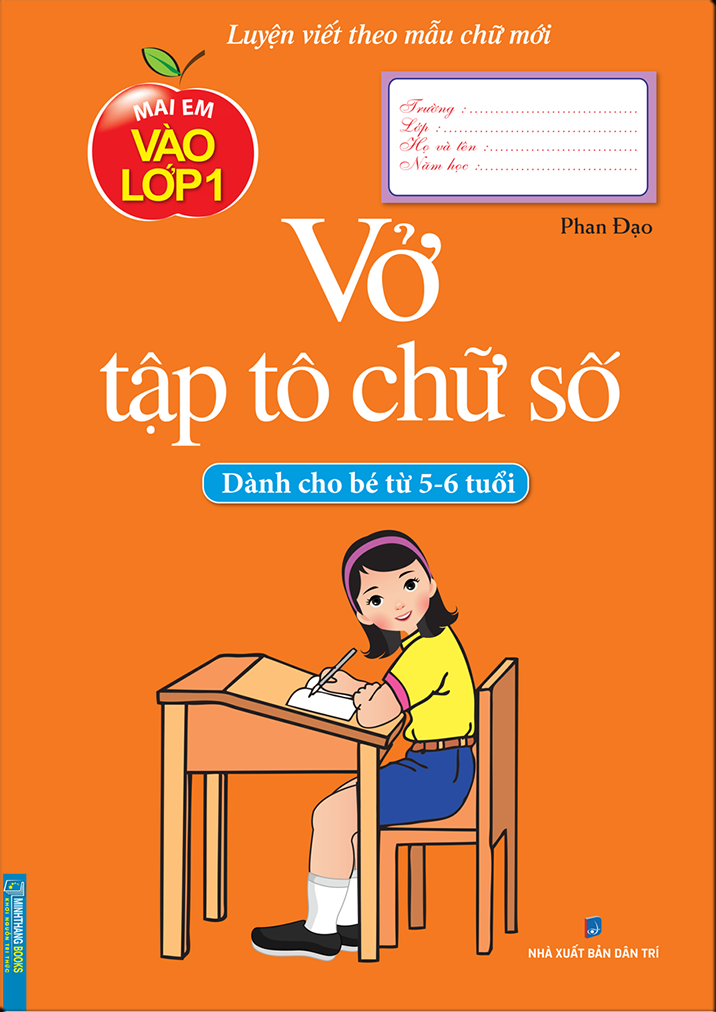 vở tập tô chữ số (dành cho bé từ 5 - 6 tuổi) (tái bản) - Ảnh 2