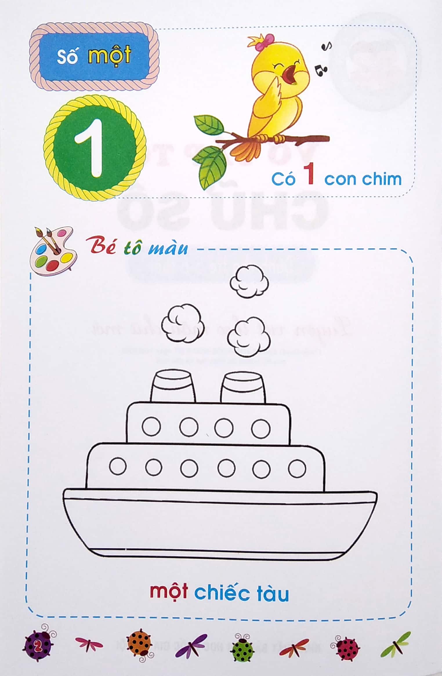 vở tập tô chữ số (dành cho trẻ 5-6 tuổi) - Ảnh 3