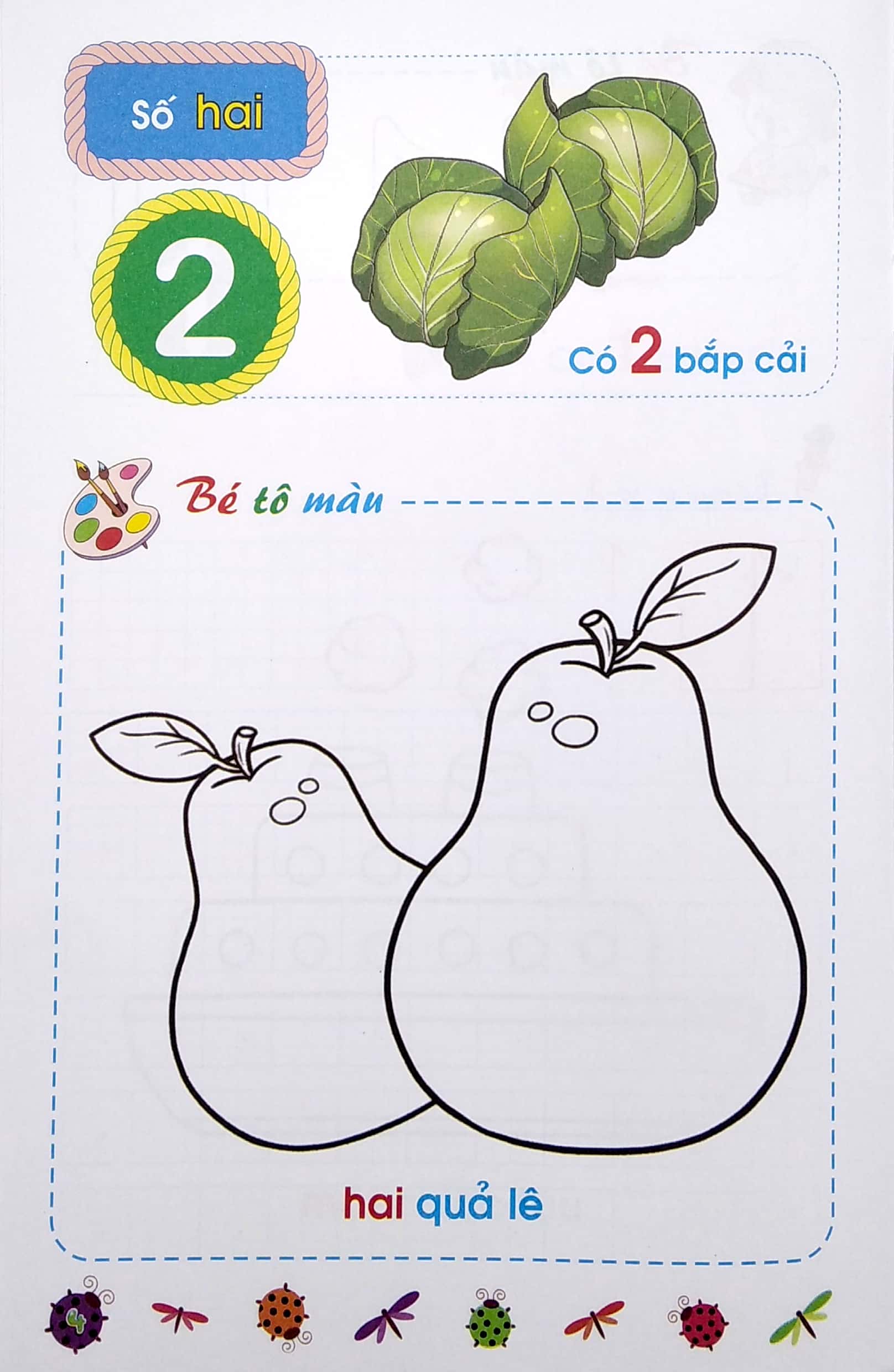 vở tập tô chữ số (dành cho trẻ 5-6 tuổi) - Ảnh 5