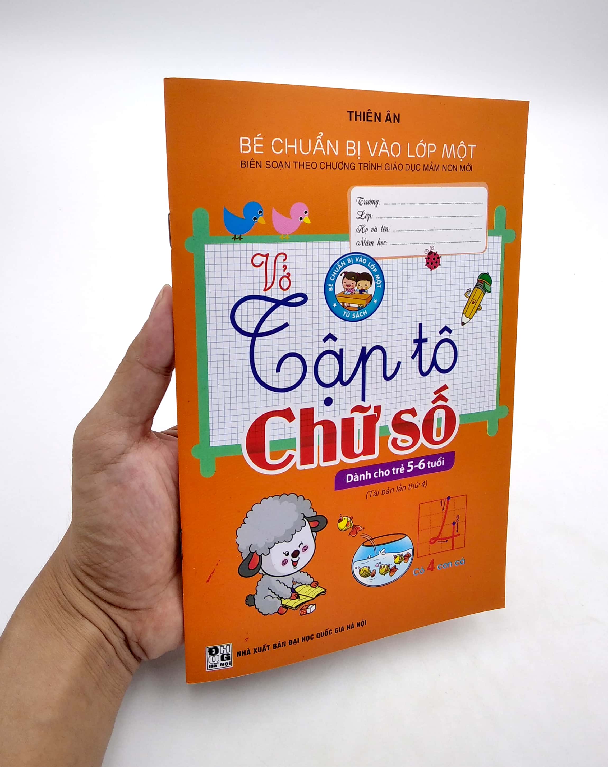 vở tập tô chữ số (dành cho trẻ 5-6 tuổi) - Ảnh 7