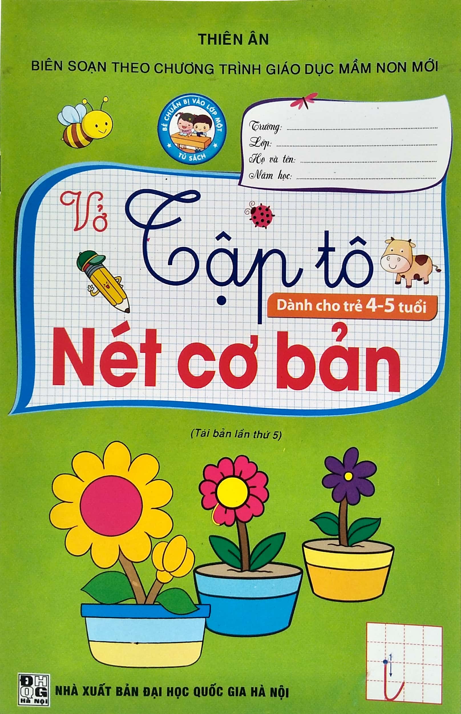vở tập tô nét cơ bản (dành cho trẻ 4-5 tuổi) - Ảnh 2