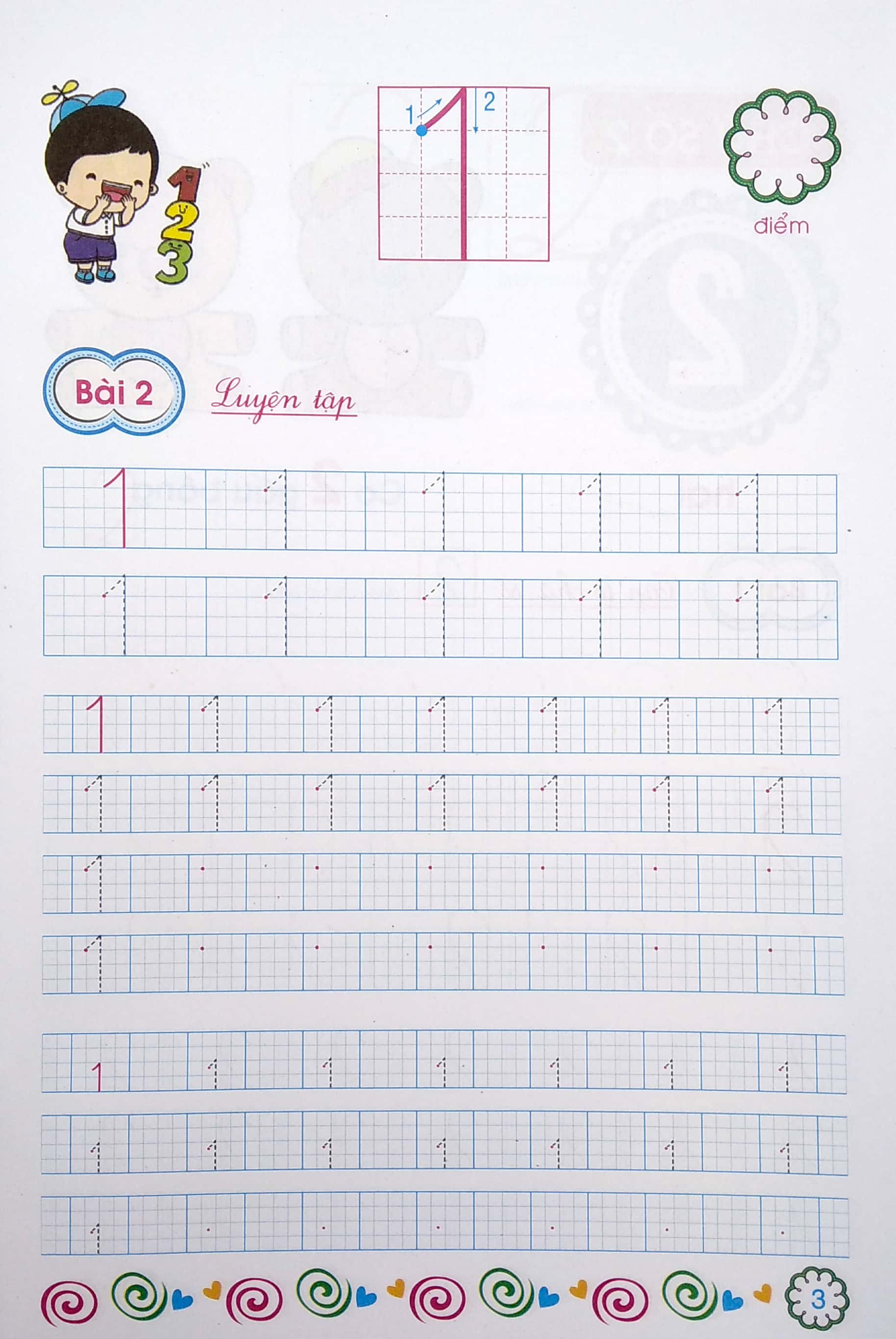 vở tập tô số (dành cho trẻ chuẩn bị vào lớp 1) - Ảnh 4