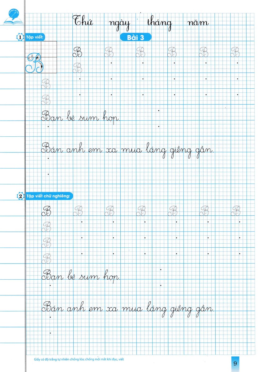 vở tập viết lớp 2 toàn tập (biên soạn theo chương trình giáo dục phổ thông mới) - Ảnh 8