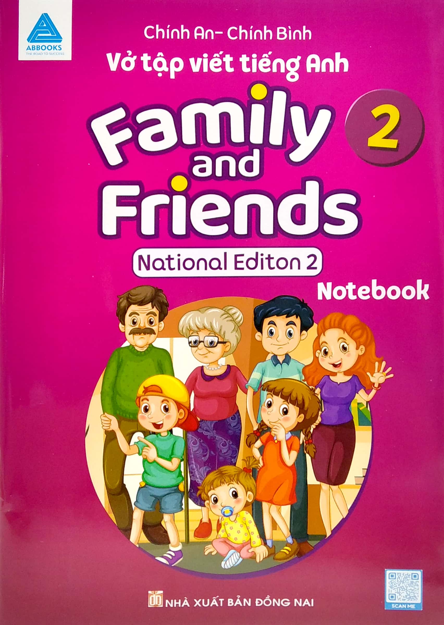 vở tập viết tiếng anh - family and friends - national edition 2 - notebook - Ảnh 2