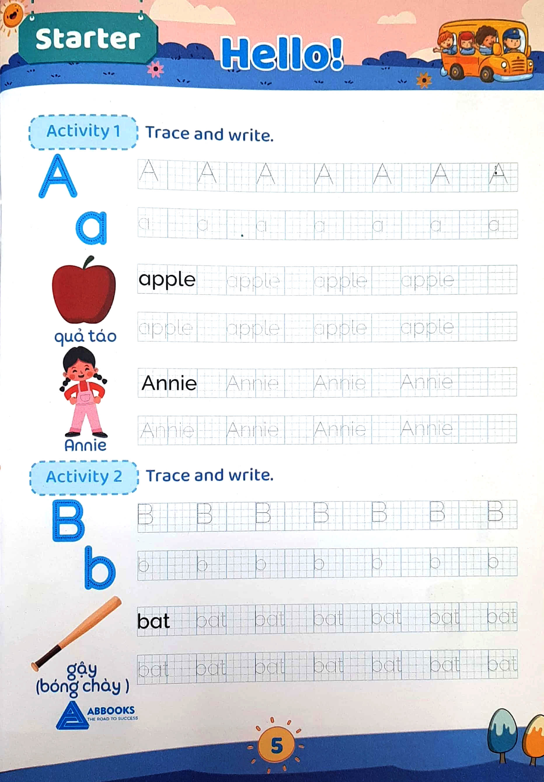 vở tập viết tiếng anh: family and friends - national editon 1 - Ảnh 4