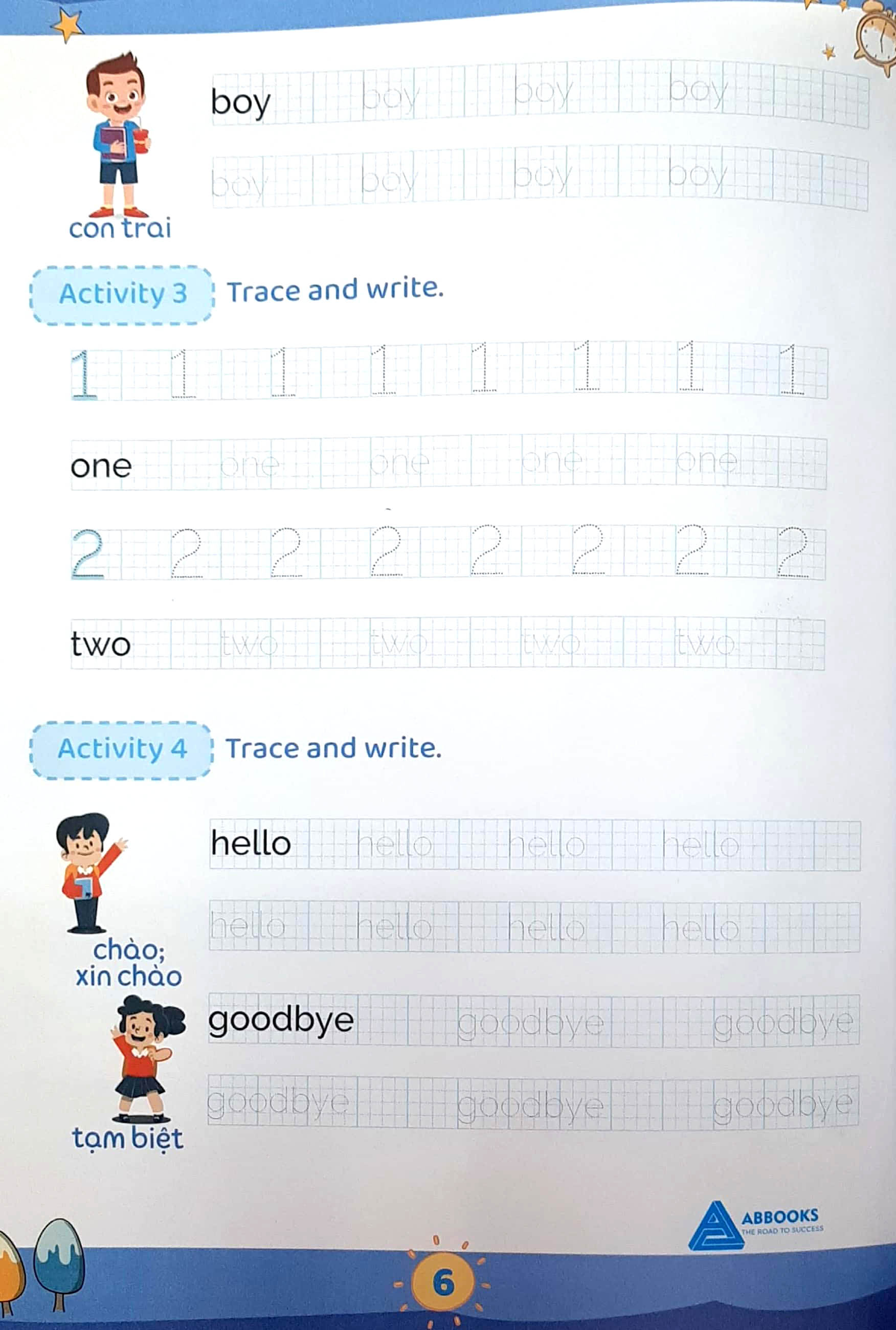 vở tập viết tiếng anh: family and friends - national editon 1 - Ảnh 5