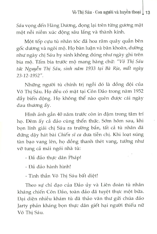 Võ Thị Sáu - Con Người Và Huyền Thoại (Tái Bản 2023) - Ảnh 4