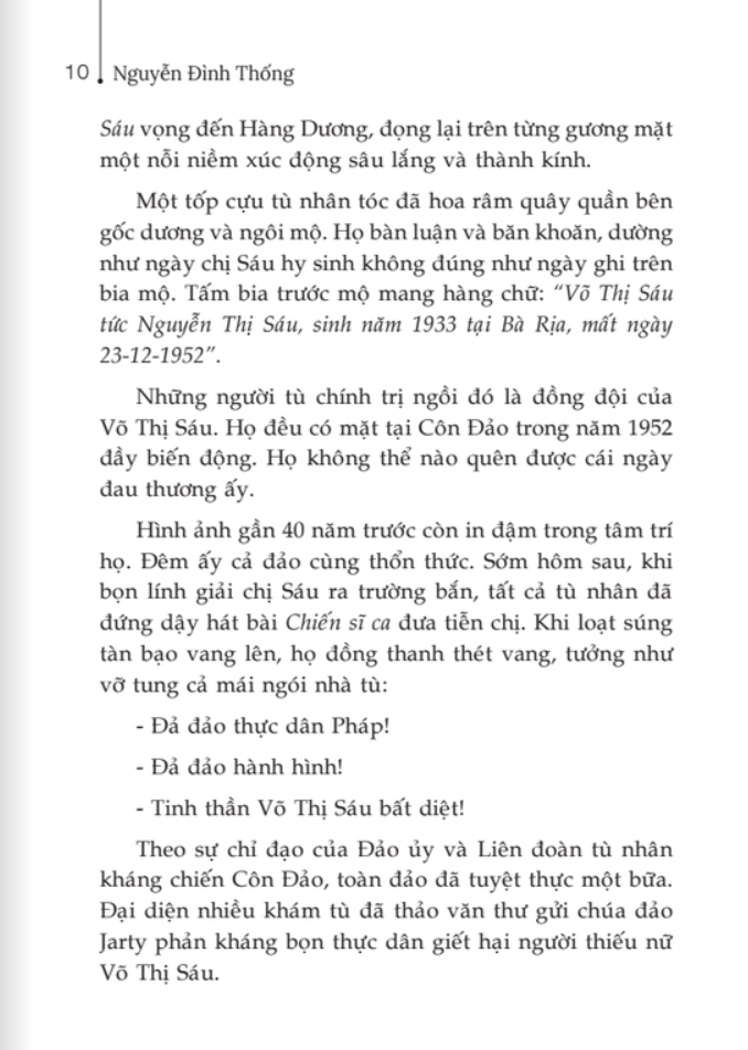 Võ Thị Sáu - Con Người Và Huyền Thoại (Tái Bản 2025) - Ảnh 10