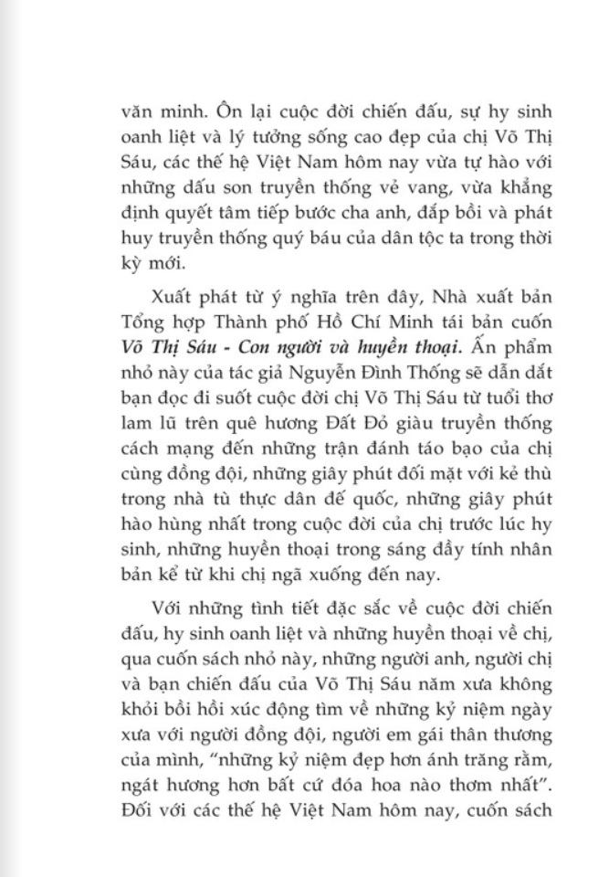 Võ Thị Sáu - Con Người Và Huyền Thoại (Tái Bản 2025) - Ảnh 6