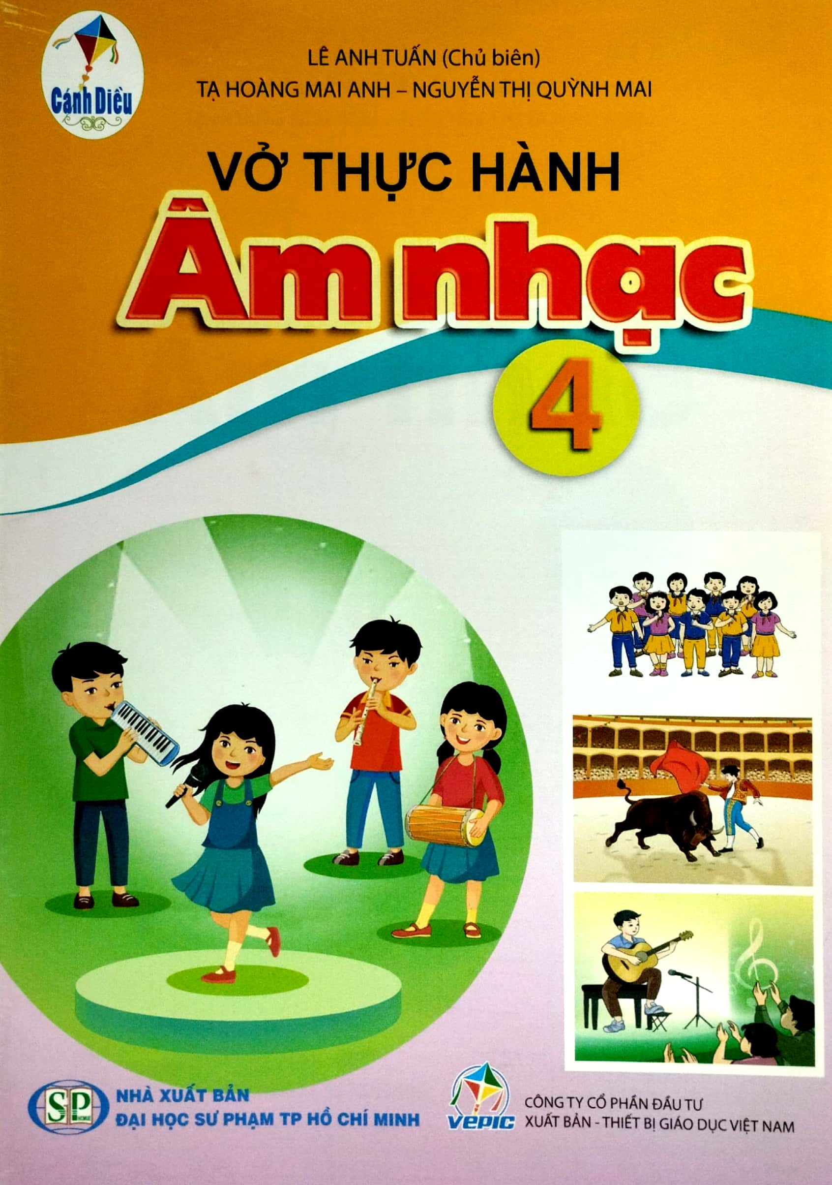 vở thực hành âm nhạc 4 (cánh diều) (chuẩn) - Ảnh 2