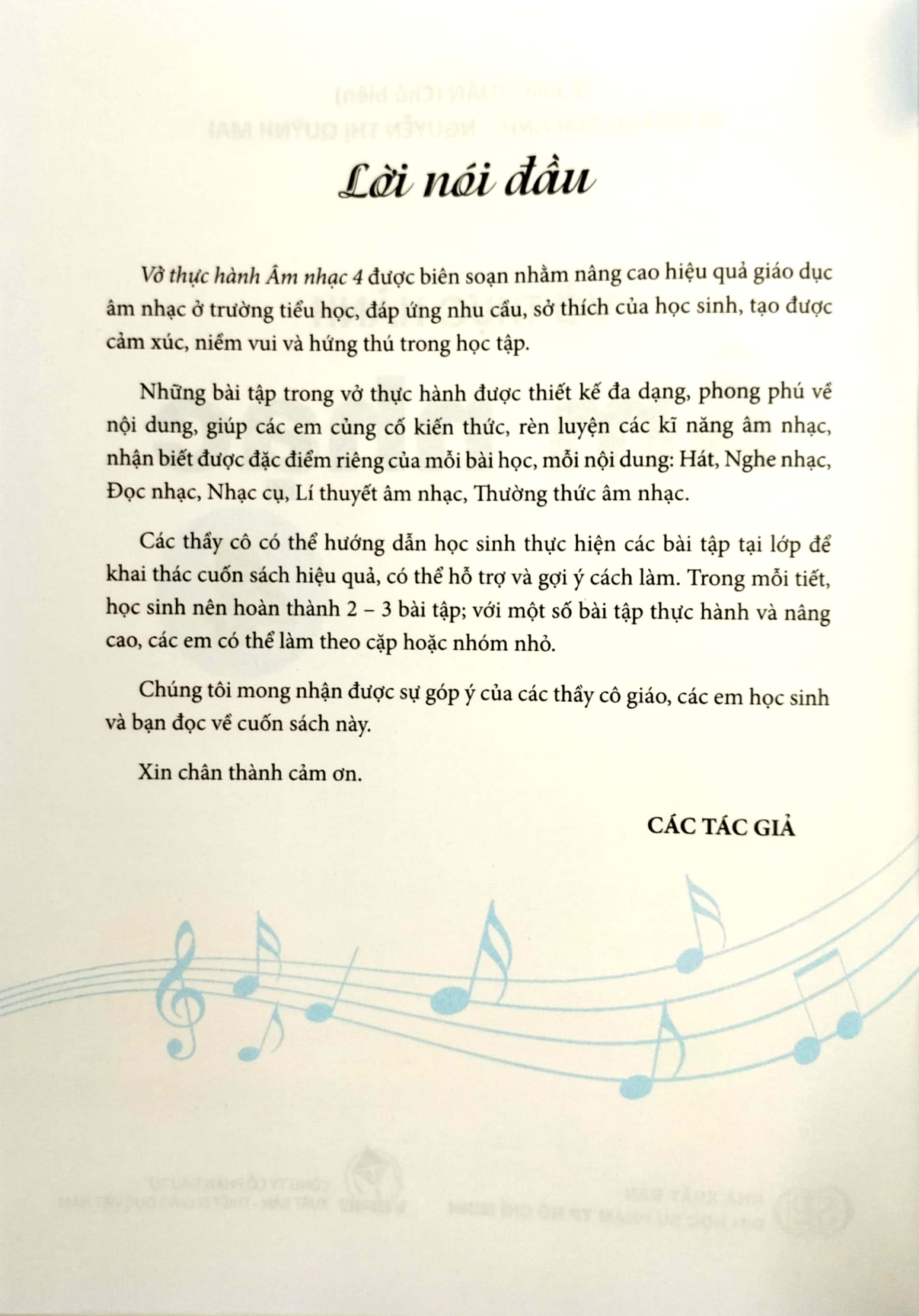 vở thực hành âm nhạc 4 (cánh diều) (chuẩn) - Ảnh 4