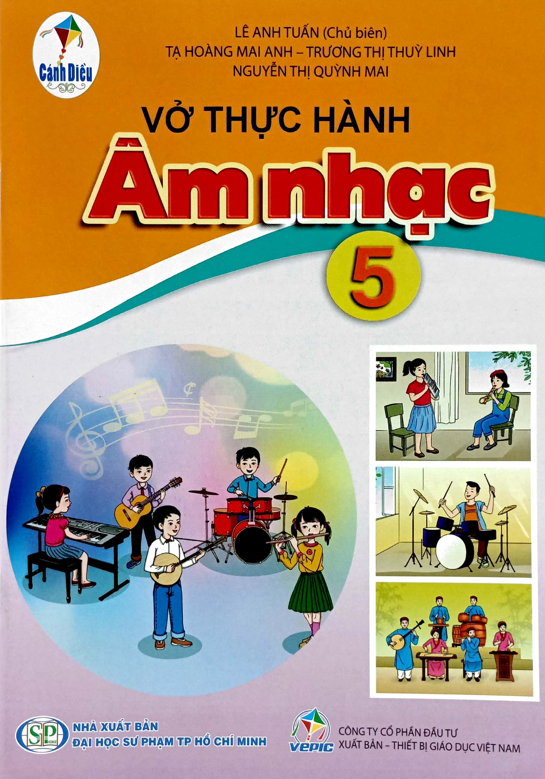 vở thực hành âm nhạc 5 (cánh diều) (chuẩn) - Ảnh 2