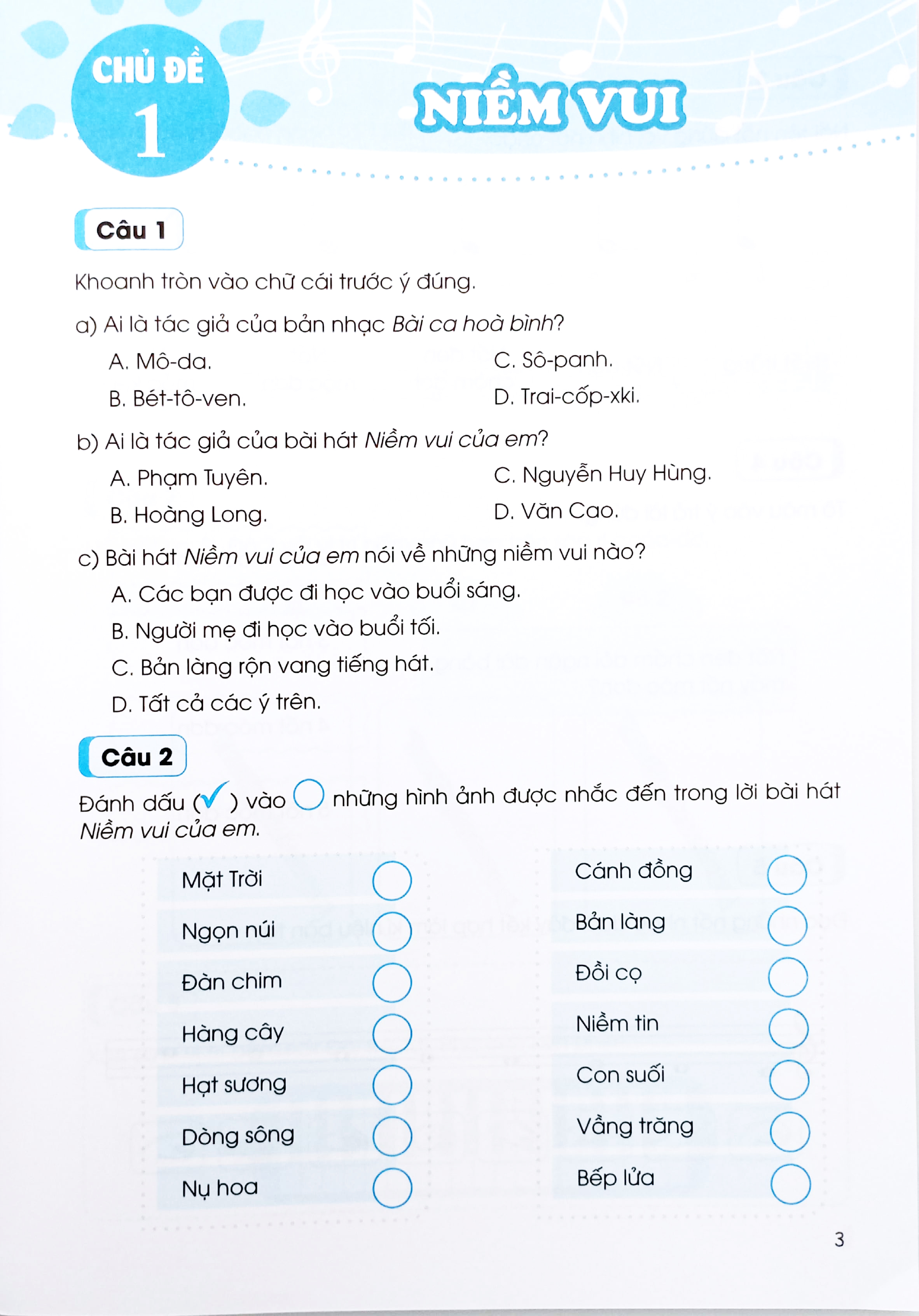 vở thực hành âm nhạc 5 (cánh diều) (chuẩn) - Ảnh 5