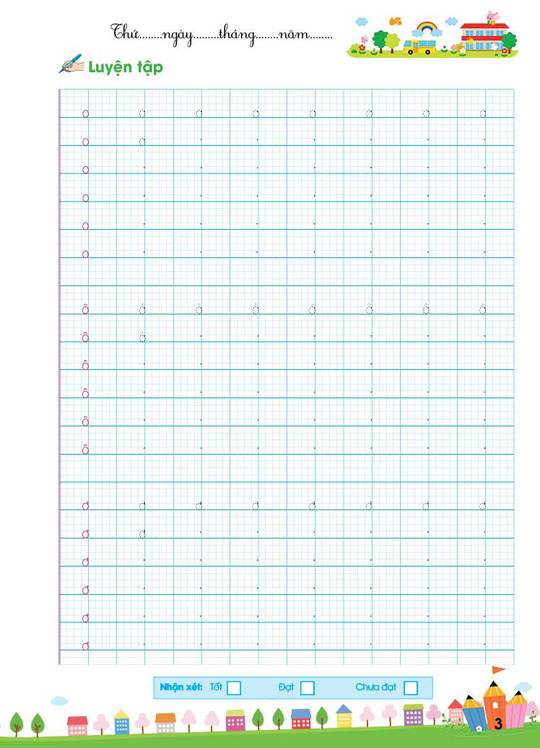 vở thực hành luyện viết chữ thường - chữ hoa - Ảnh 4