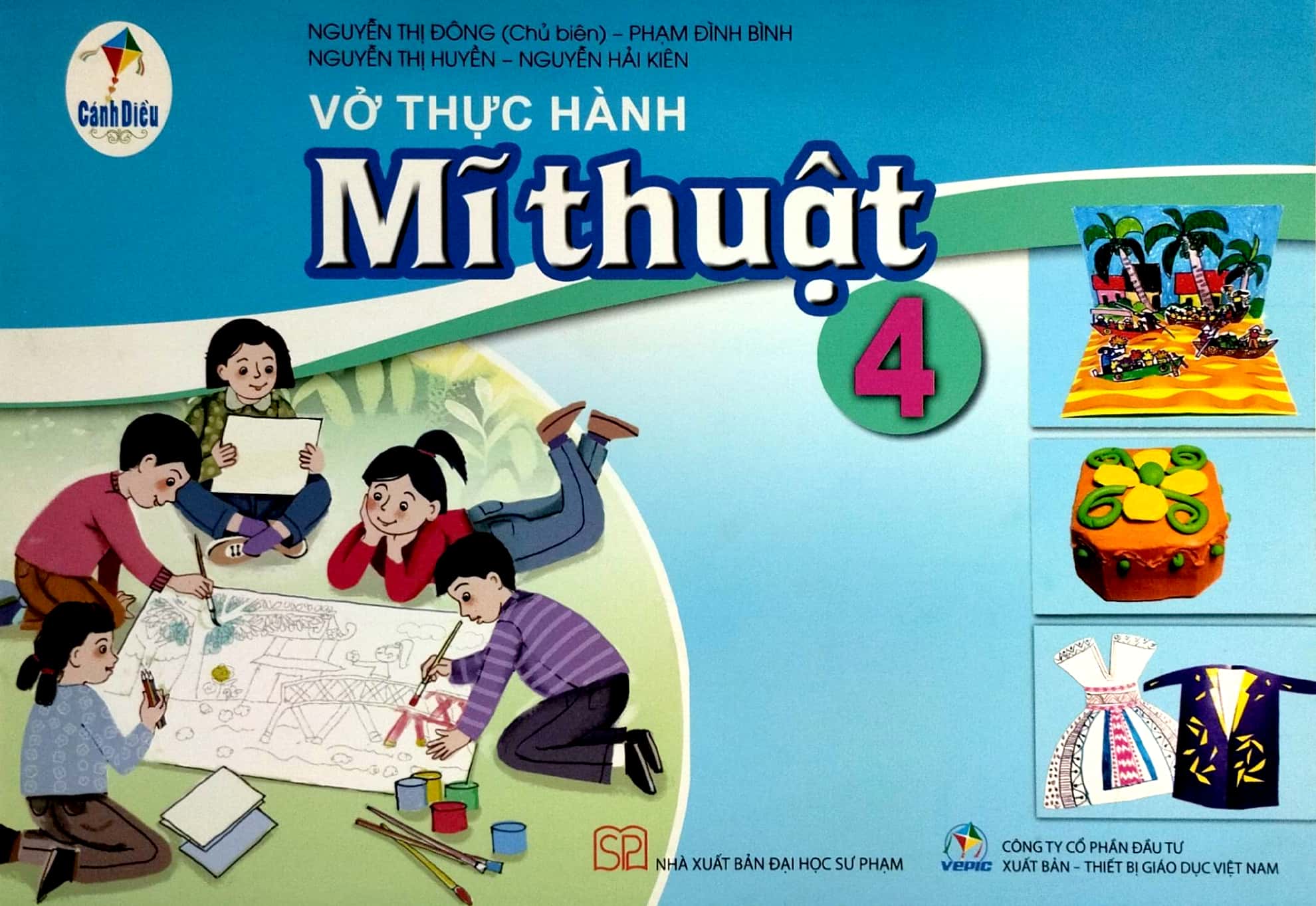 vở thực hành mĩ thuật 4 (cánh diều) (chuẩn) - Ảnh 2