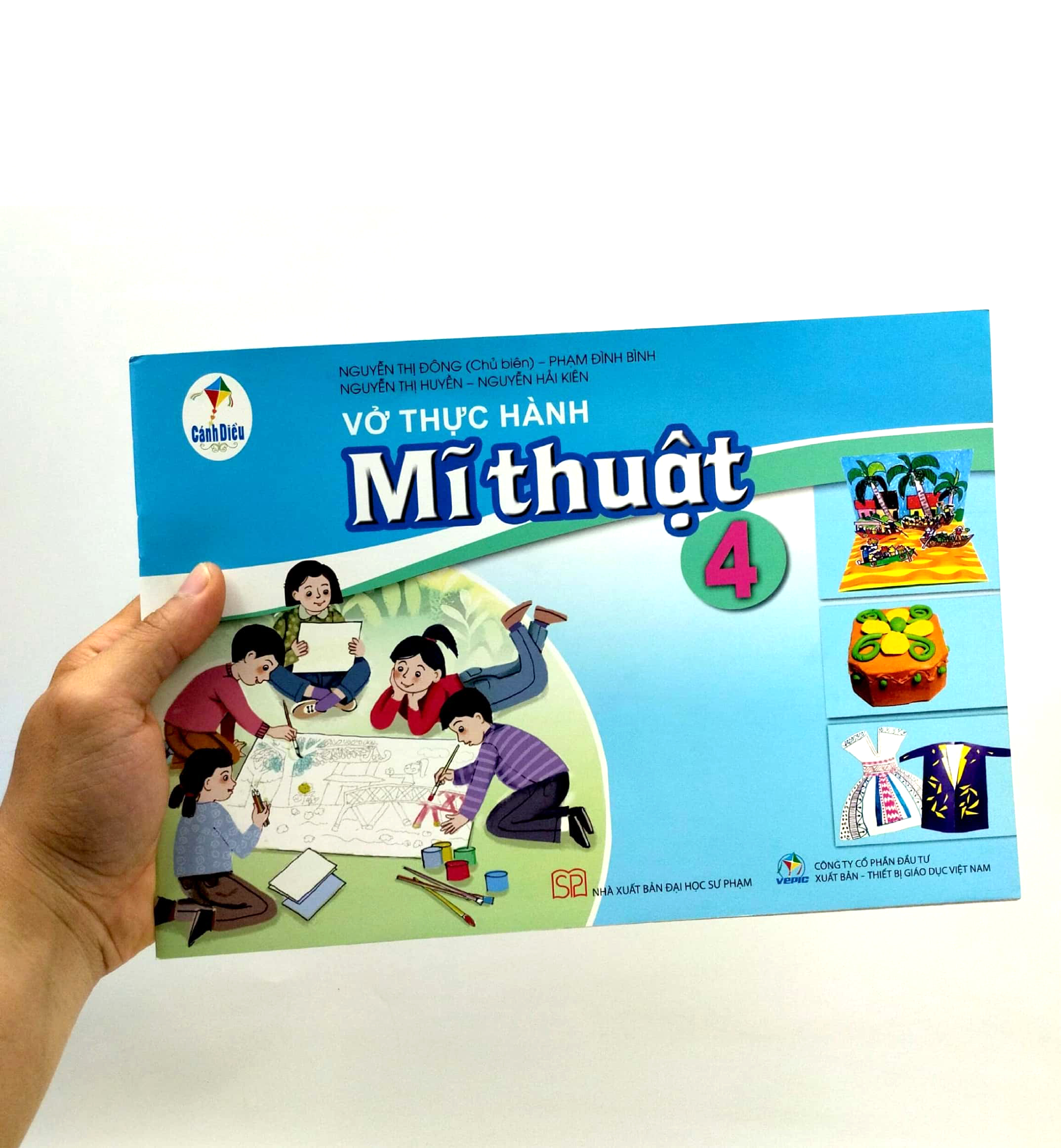 vở thực hành mĩ thuật 4 (cánh diều) (chuẩn) - Ảnh 8