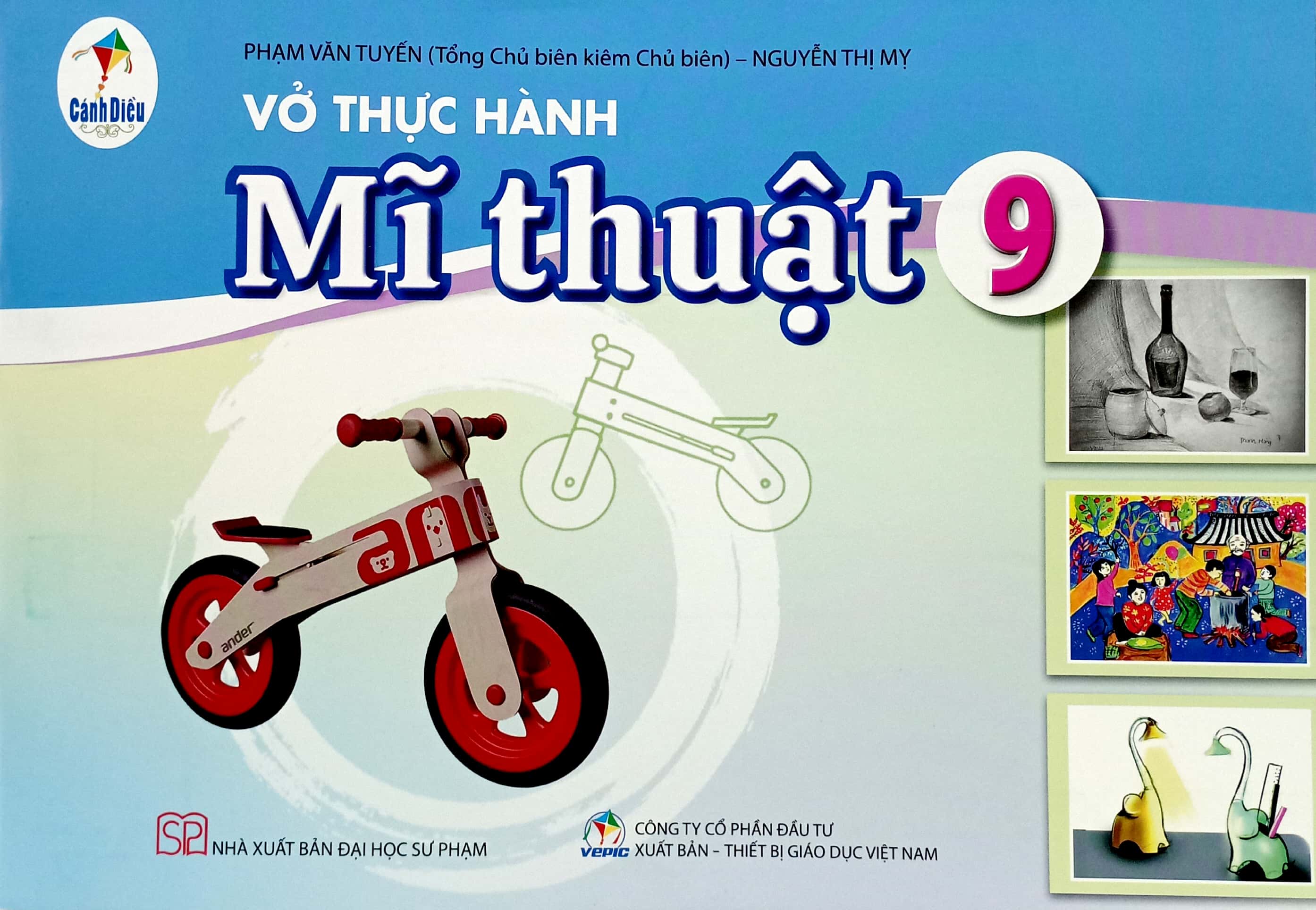 vở thực hành mĩ thuật 9 (cánh diều) (chuẩn) - Ảnh 2