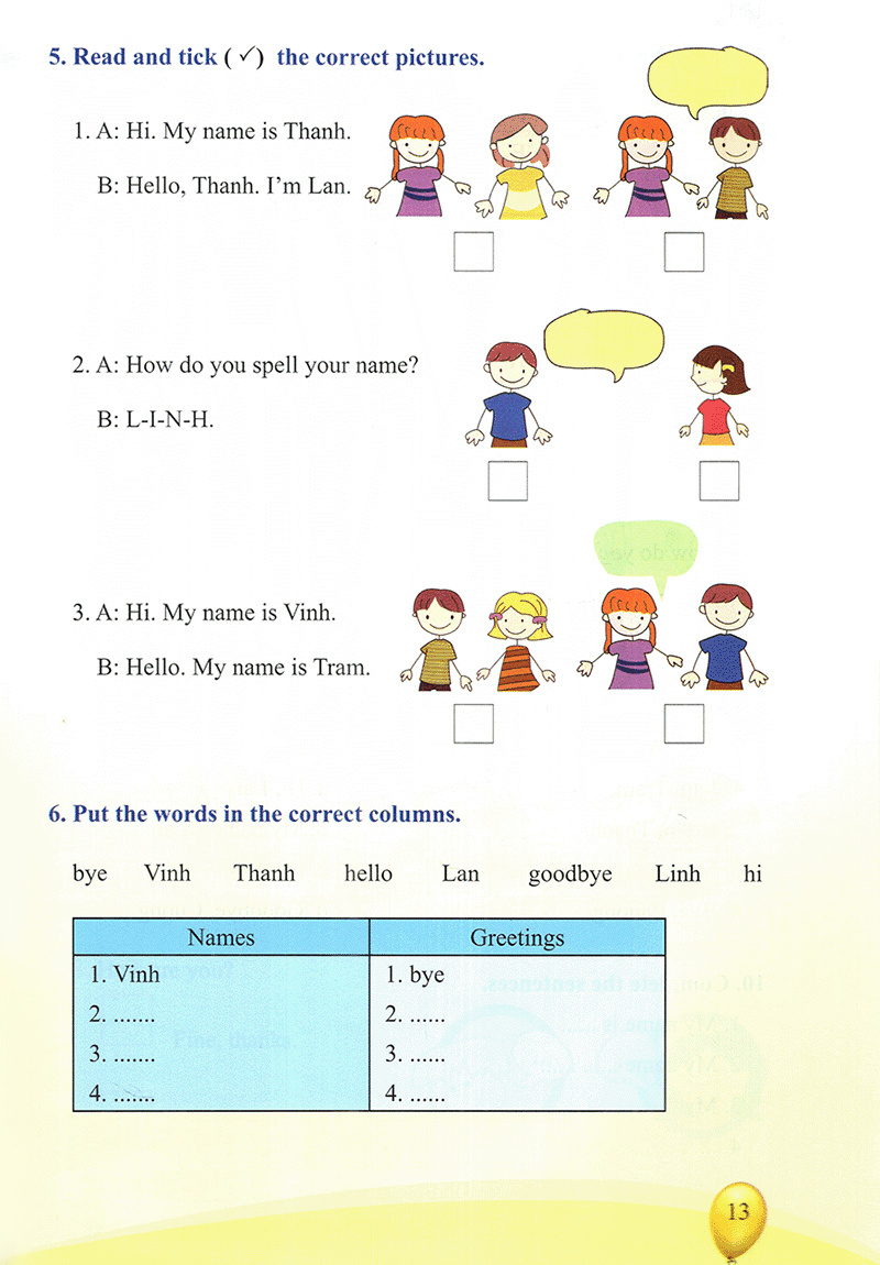 vở thực hành tiếng anh 3 - Ảnh 9