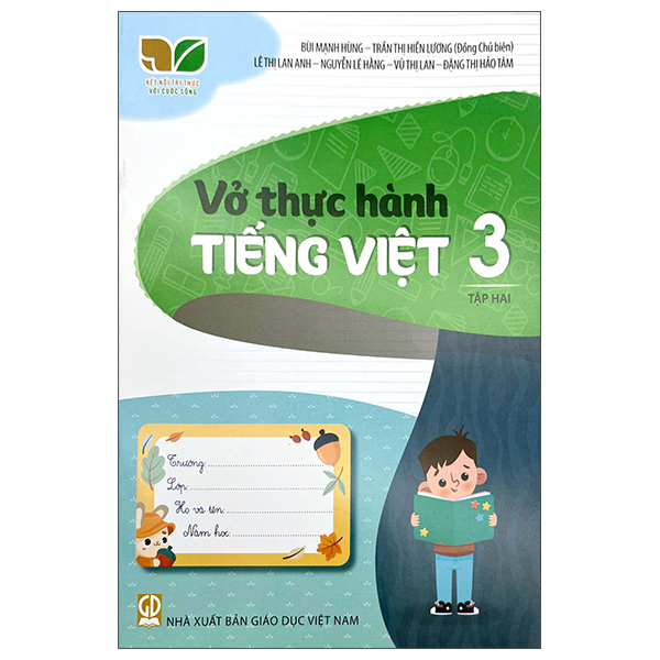 Vở Thực Hành Tiếng Việt 3 - Tập 2 (Kết Nối) (Chuẩn)