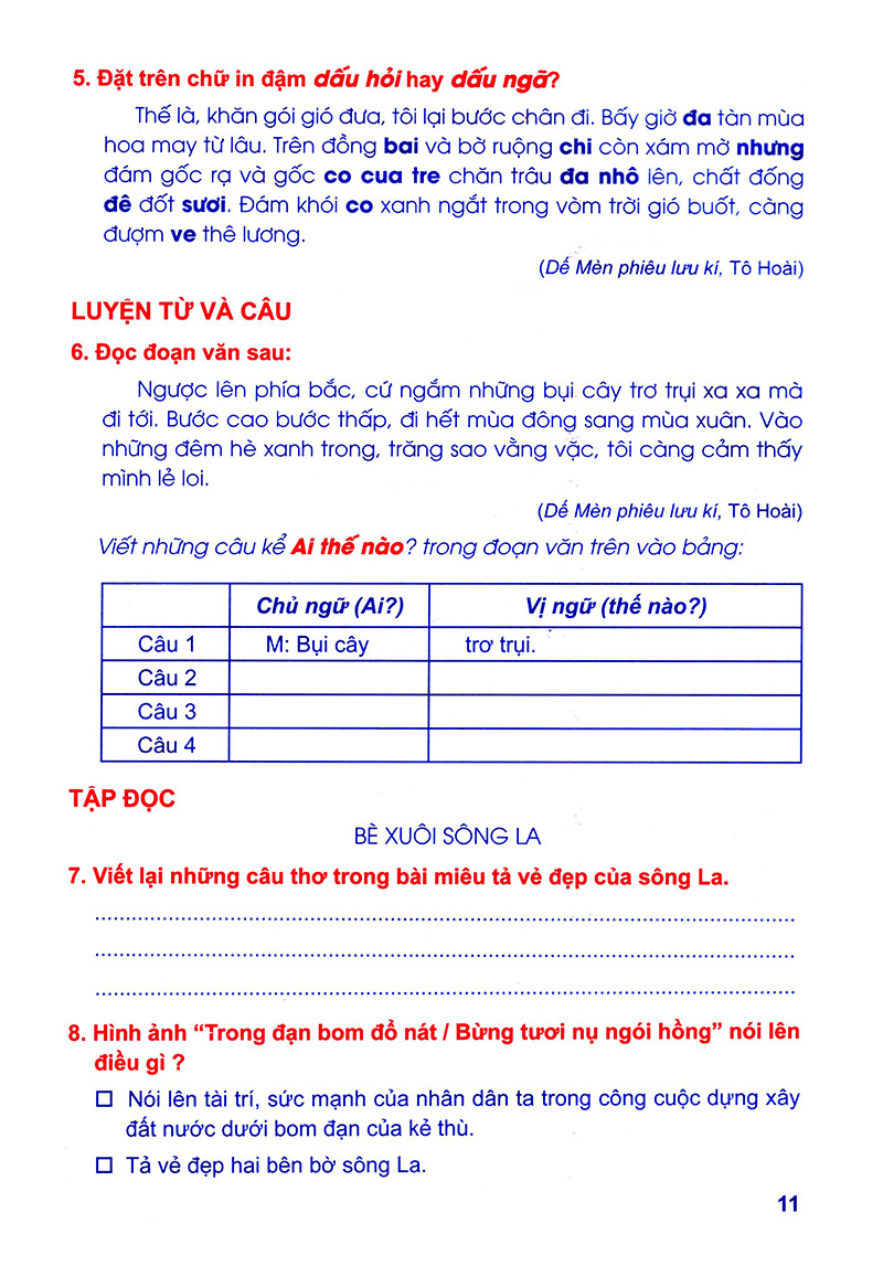 vở thực hành tiếng việt lớp 4 tập 2 - Ảnh 9