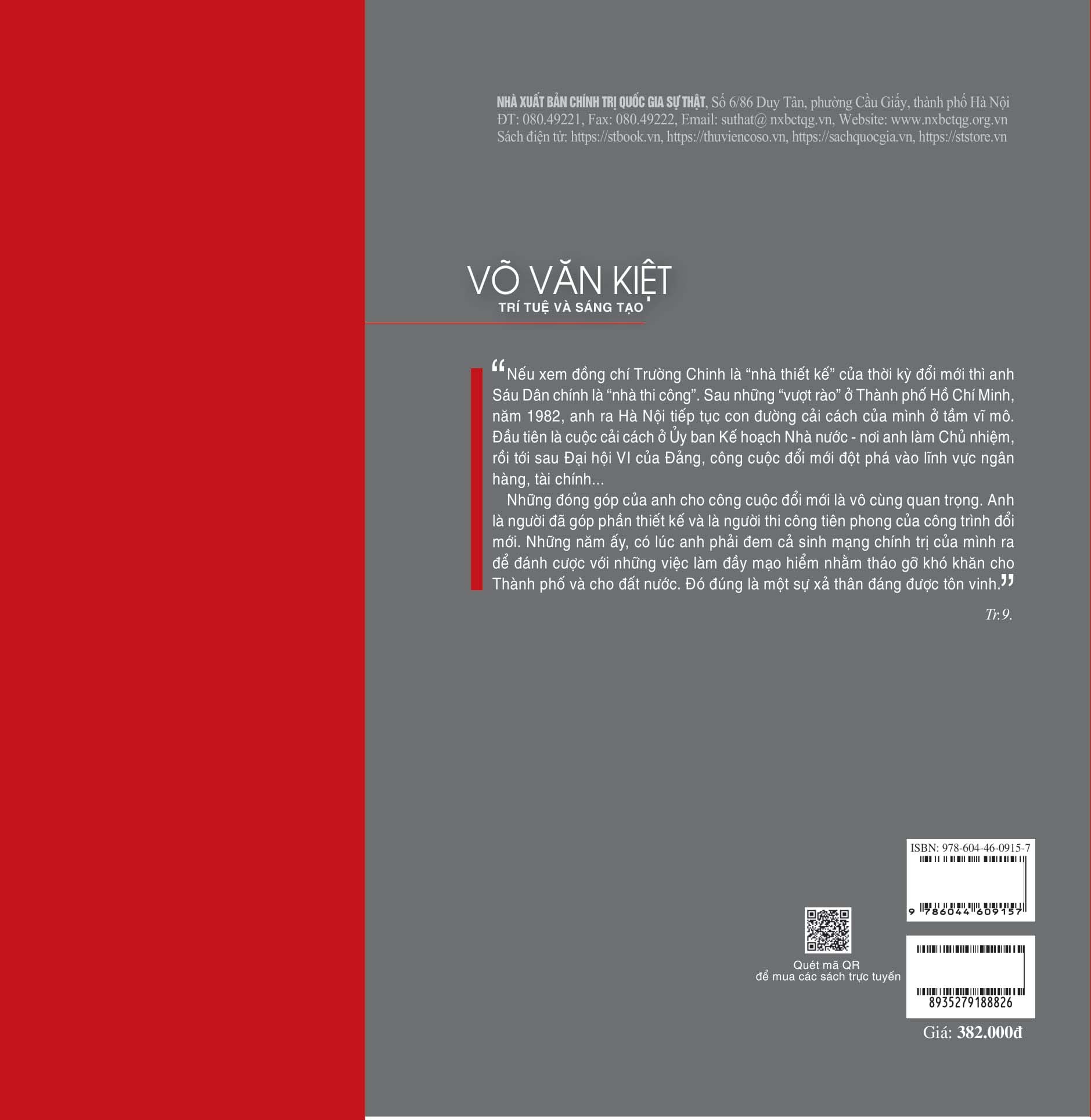 Võ Văn Kiệt - Trí Tuệ Và Sáng Tạo - Ảnh 15