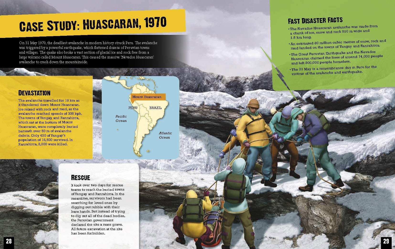 volcanoes and avalanches (natural disaster zone) - Ảnh 5