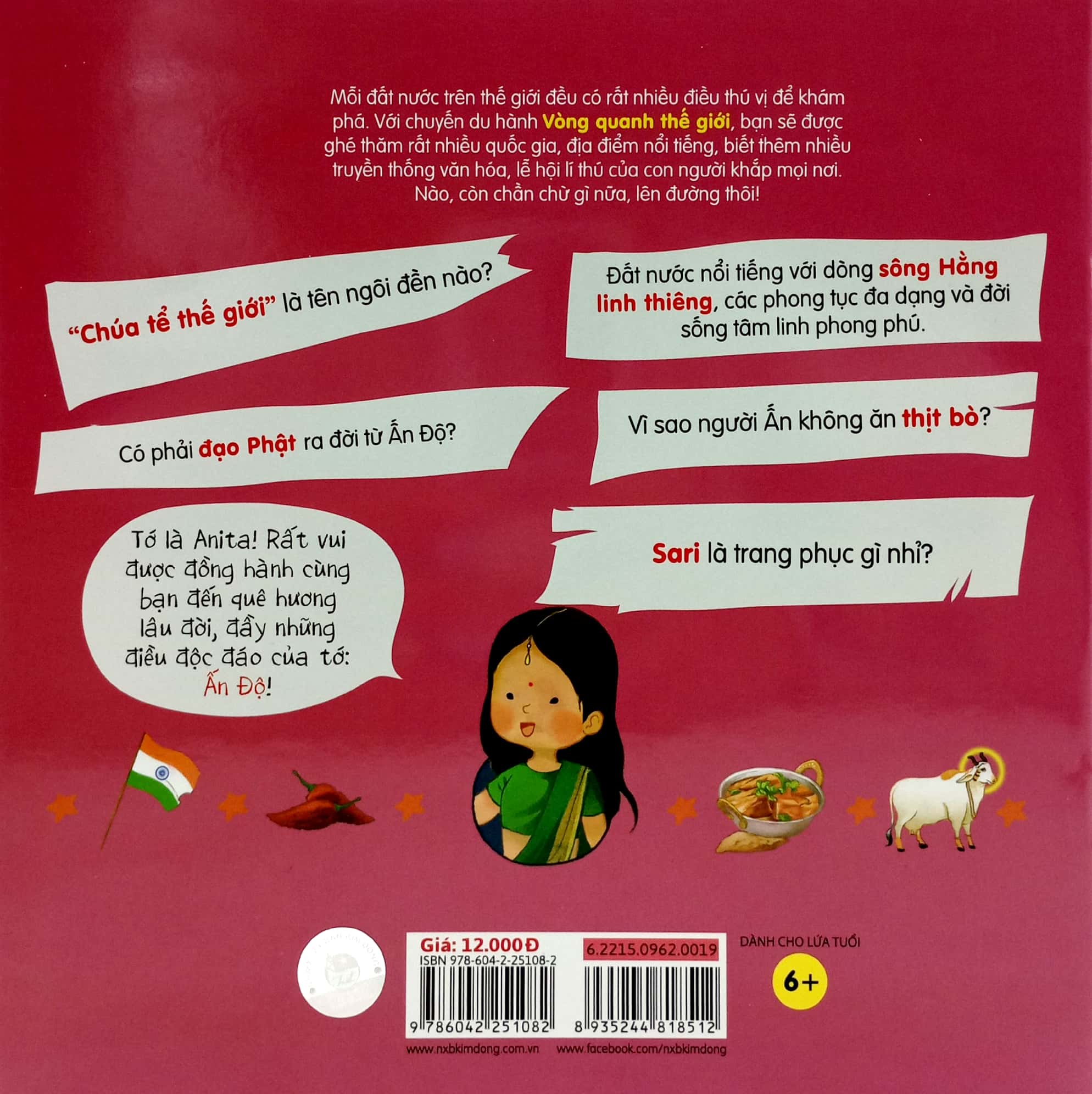 vòng quanh thế giới - ấn độ (tái bản 2019) - Ảnh 6