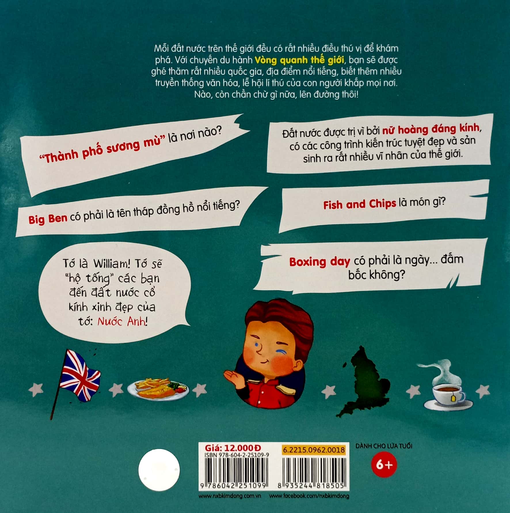 vòng quanh thế giới - anh (tái bản 2019) - Ảnh 6