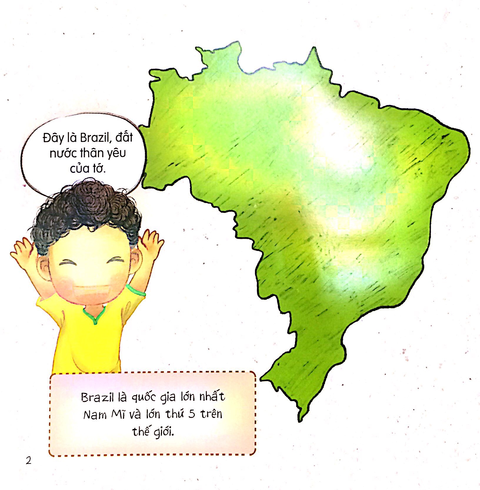 vòng quanh thế giới - brazil (tái bản 2019) - Ảnh 2