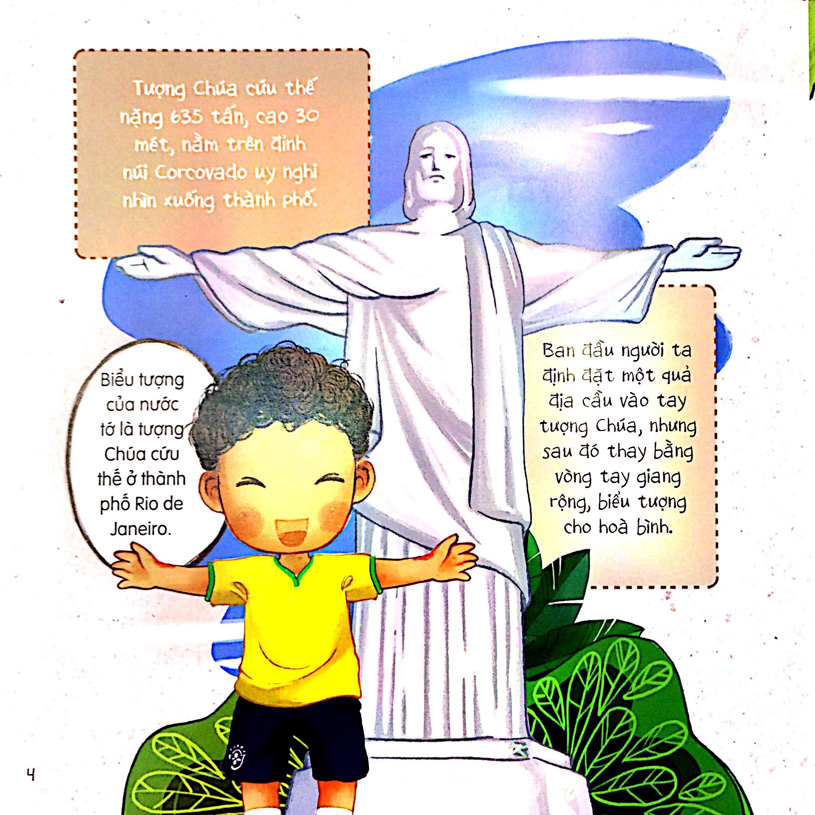 vòng quanh thế giới - brazil (tái bản 2019) - Ảnh 4