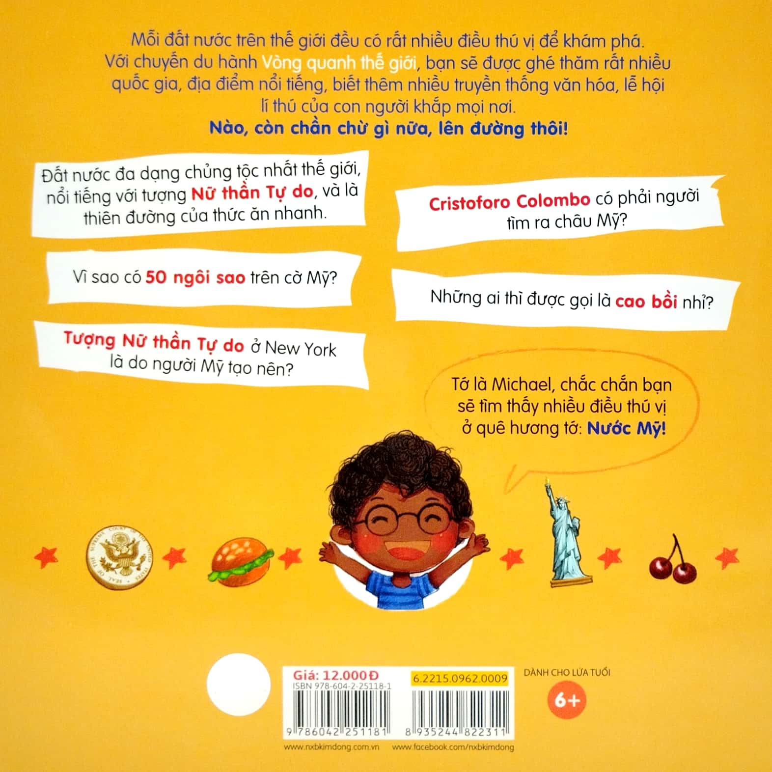 vòng quanh thế giới - mỹ (tái bản 2019) - Ảnh 6