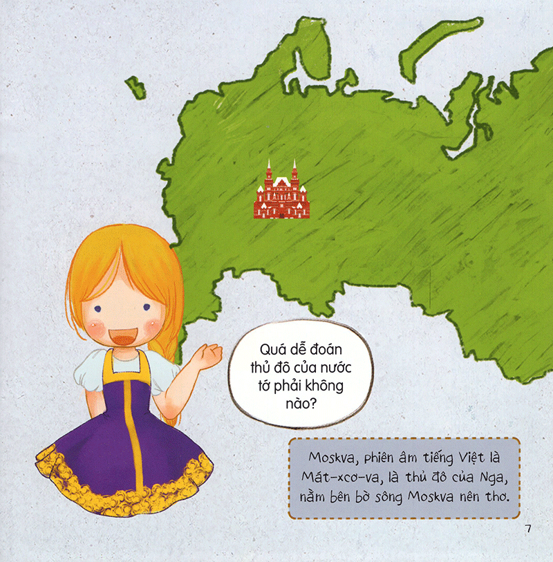 vòng quanh thế giới - nga (tái bản 2019) - Ảnh 9