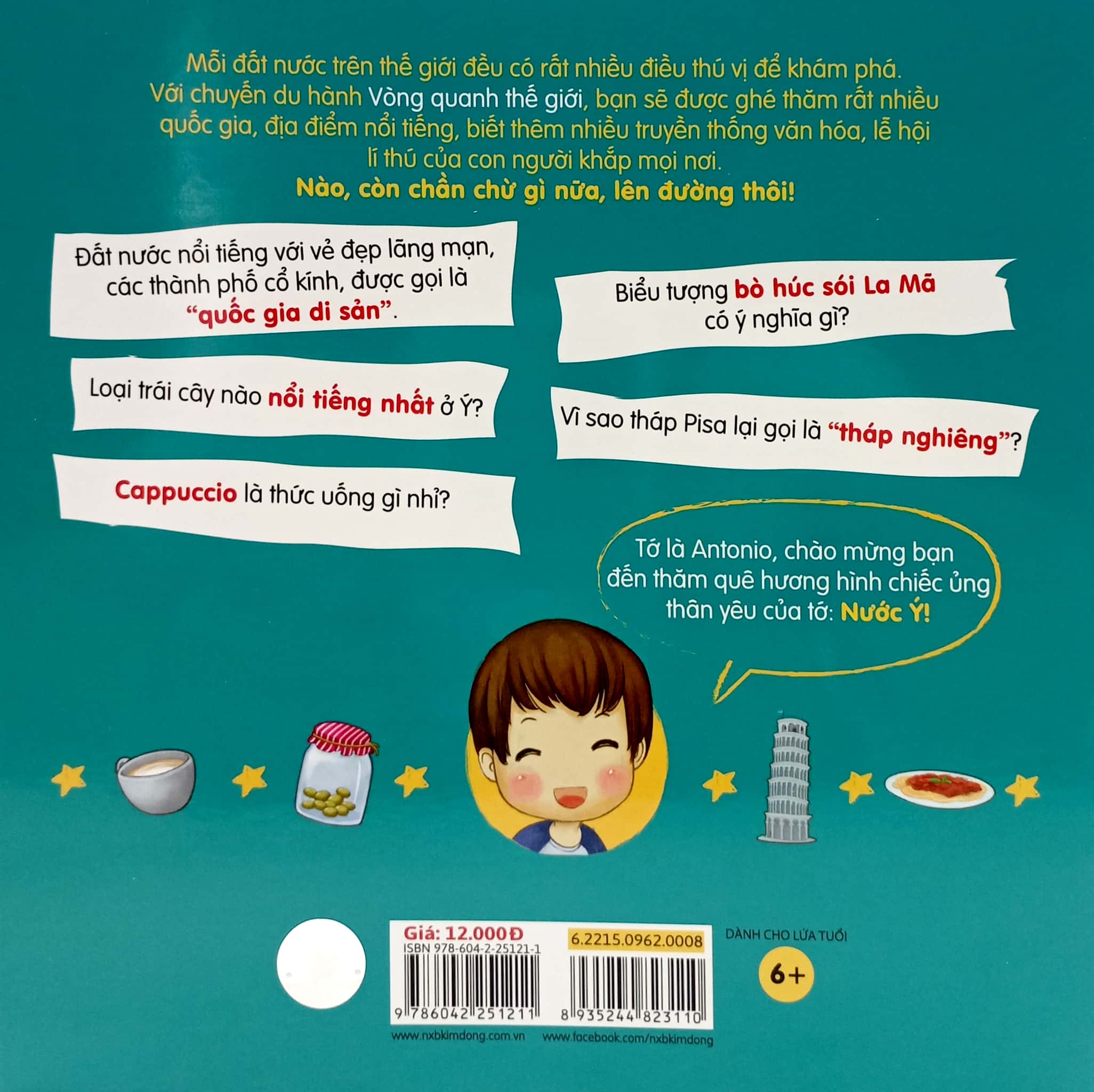 vòng quanh thế giới - ý (tái bản 2019) - Ảnh 6