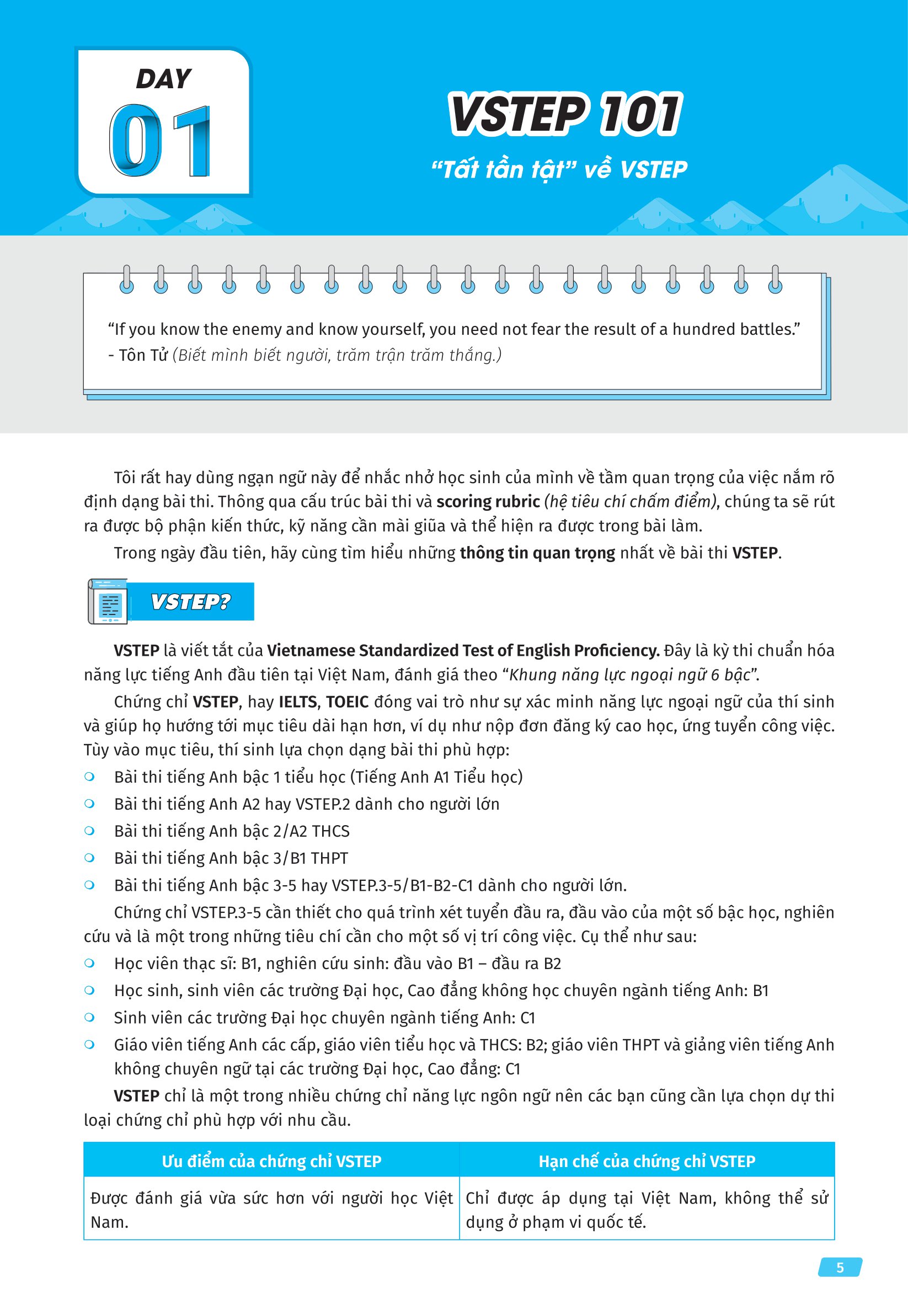 vstep - chinh phục kỳ thi vstep - tổng ôn 4 kỹ năng bậc năng lực từ b1 đến c1 - Ảnh 6
