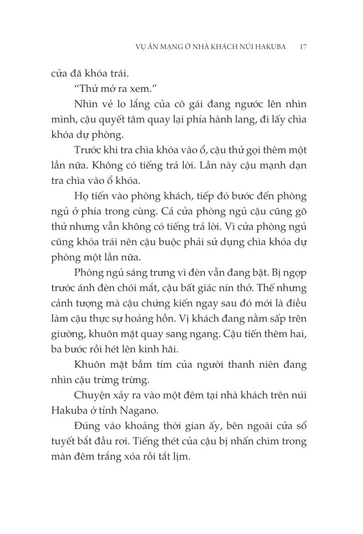 vụ án mạng ở nhà khách núi hakuba - Ảnh 10