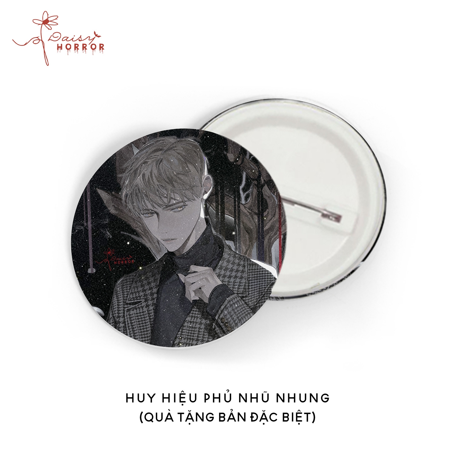 vu giả - bản đặc biệt - bookmark 2 mặt + shikishi viền bạc + postcard 2 mặt + huy hiệu phủ nhũ nhung - Ảnh 4