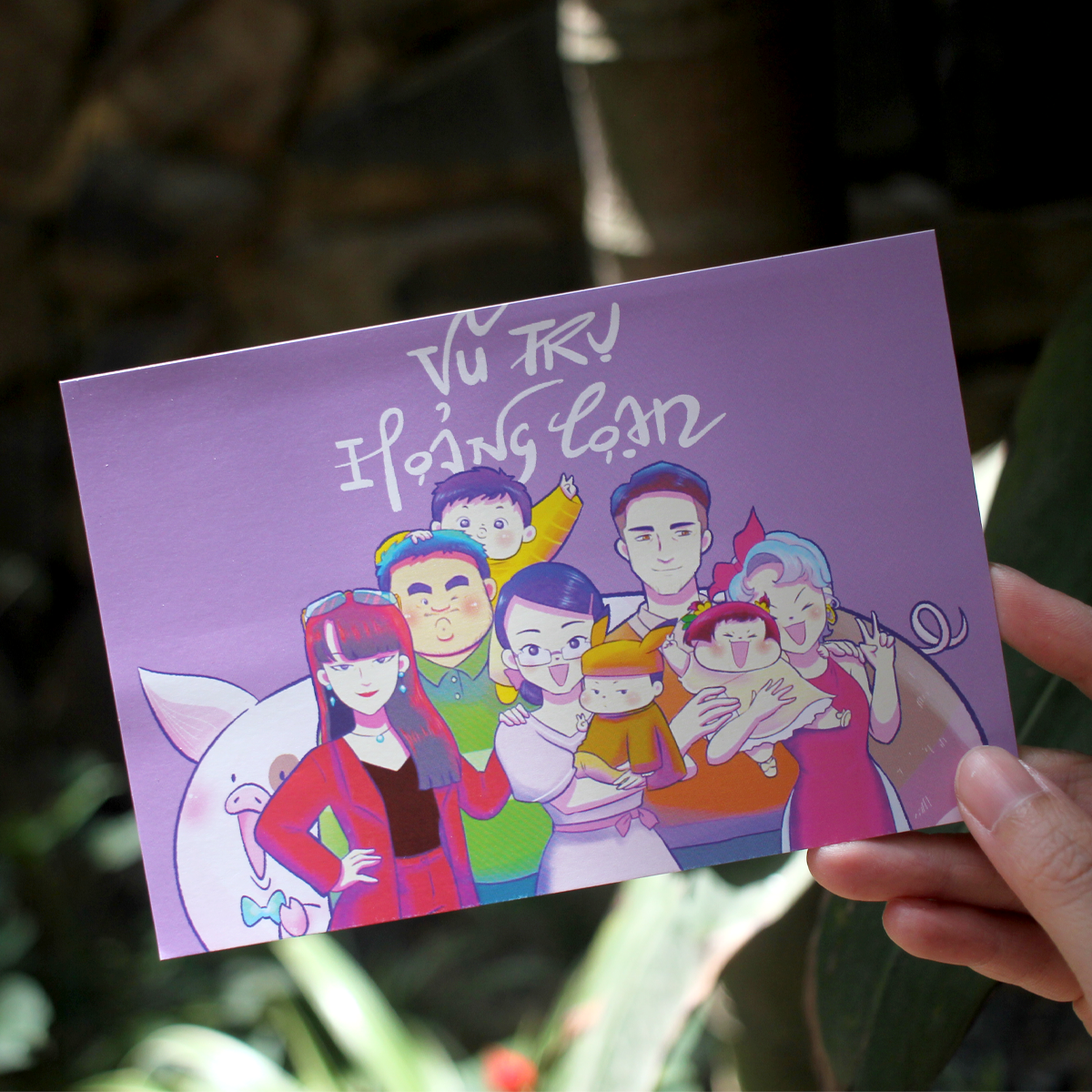 vũ trụ hoảng loạn - kỳ - tặng kèm 1 postcard 2 mặt + 3 bookmark 2 mặt bồi cứng - Ảnh 5