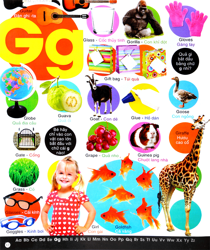 vừa học vừa chơi - bảng chữ cái tiếng anh - Ảnh 12