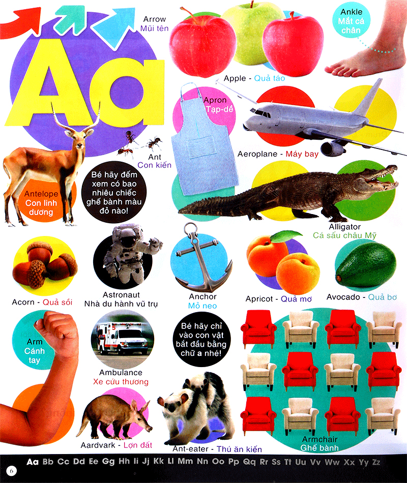 vừa học vừa chơi - bảng chữ cái tiếng anh - Ảnh 6