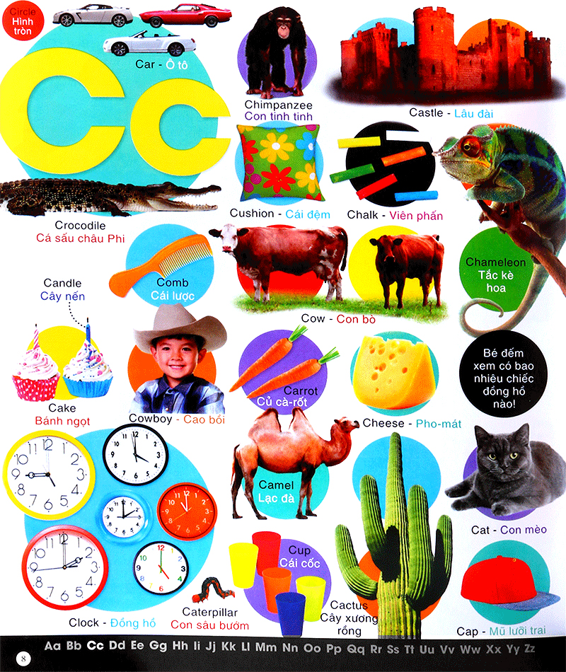 vừa học vừa chơi - bảng chữ cái tiếng anh - Ảnh 8