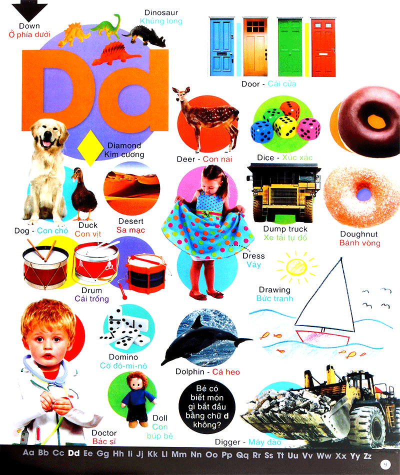 vừa học vừa chơi - bảng chữ cái tiếng anh - Ảnh 9