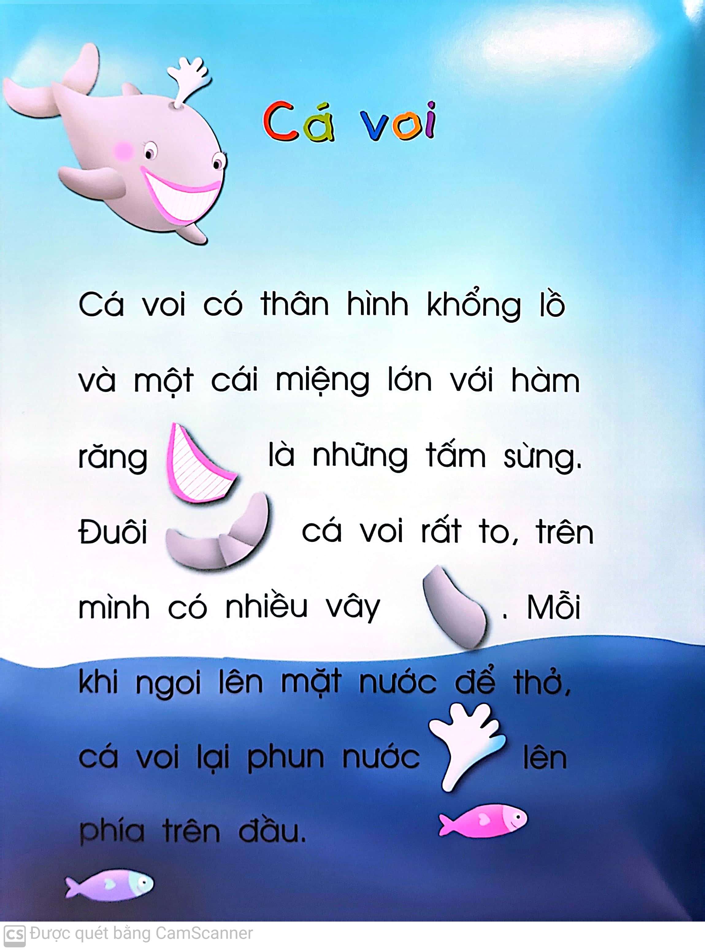 vừa học vừa chơi - động vật dưới biển (tái bản 2020) - Ảnh 3