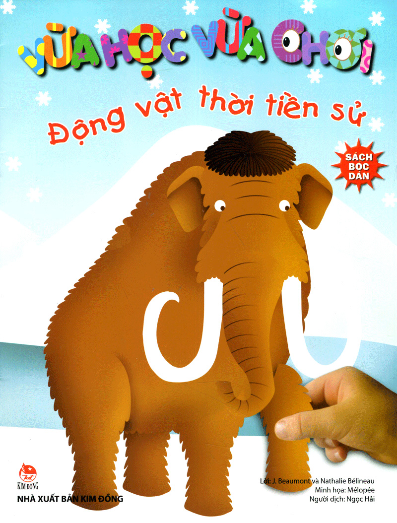 vừa học vừa chơi - động vật thời tiền sử (tái bản 2020) - Ảnh 2