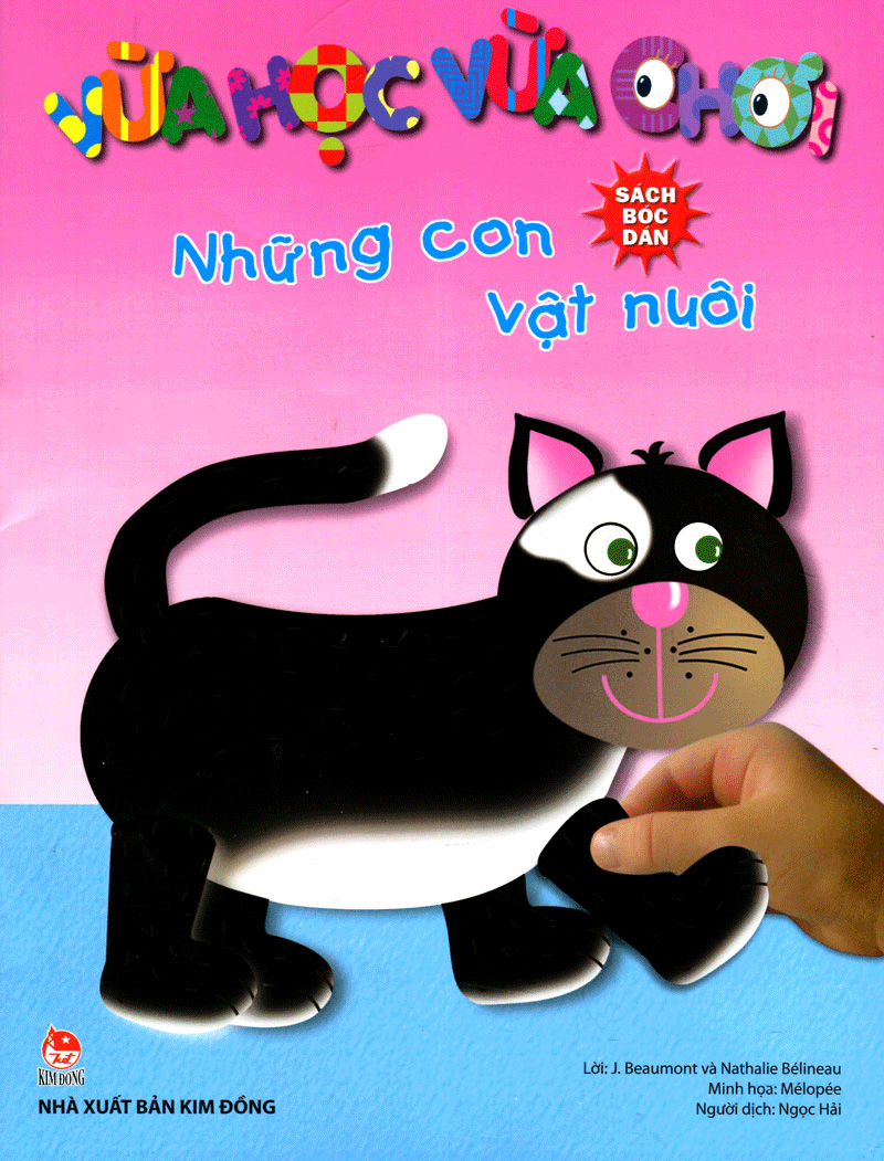 vừa học vừa chơi - những con vật nuôi (tái bản 2020) - Ảnh 2