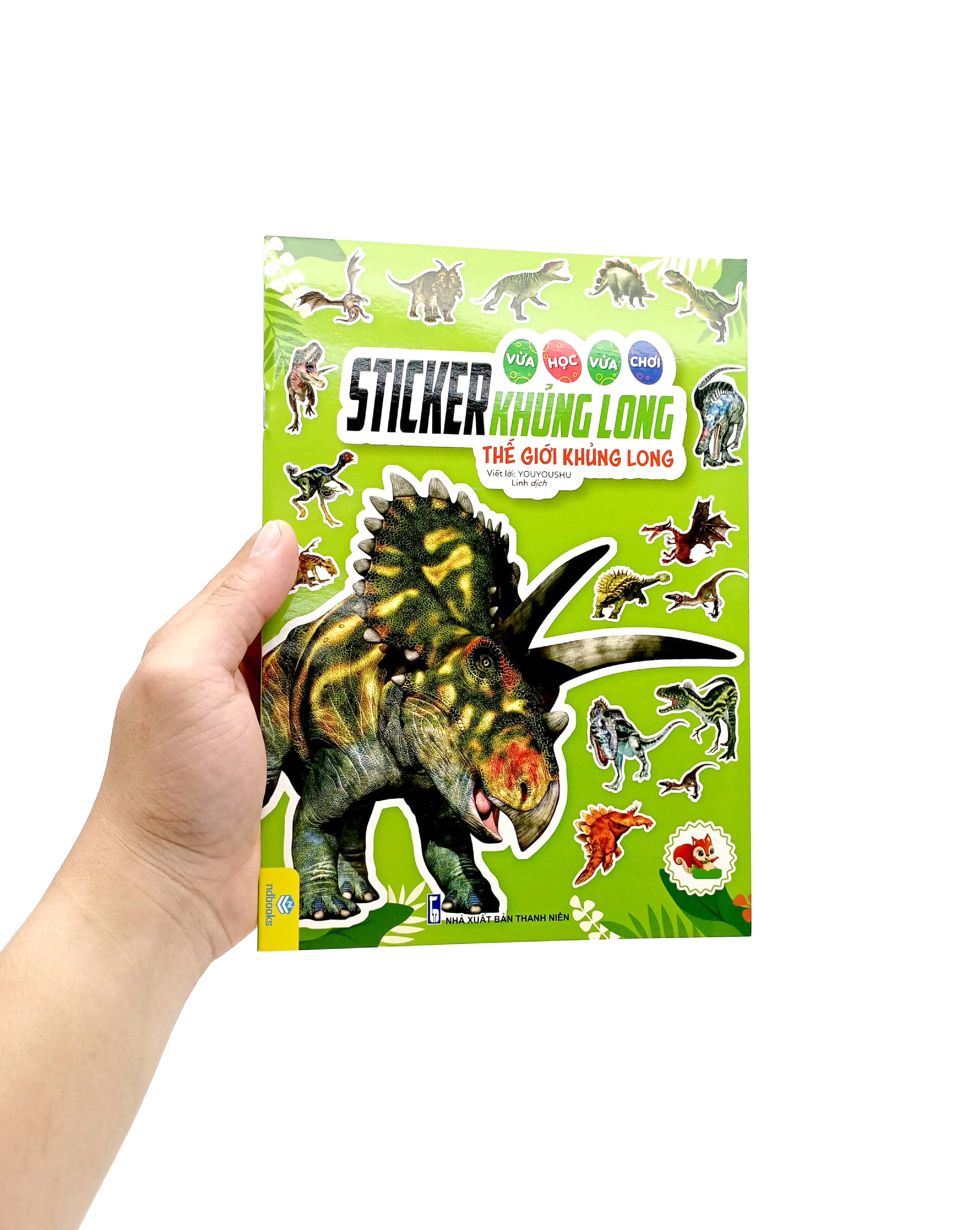 Vua Hoc Vua Choi - Sticker Khung Long - The Gioi Khung Long - Ảnh 7