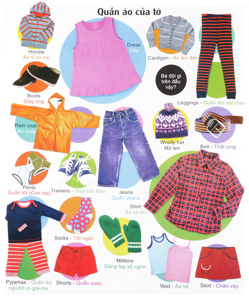 vừa học vừa chơi - từ vựng tiếng anh - Ảnh 6