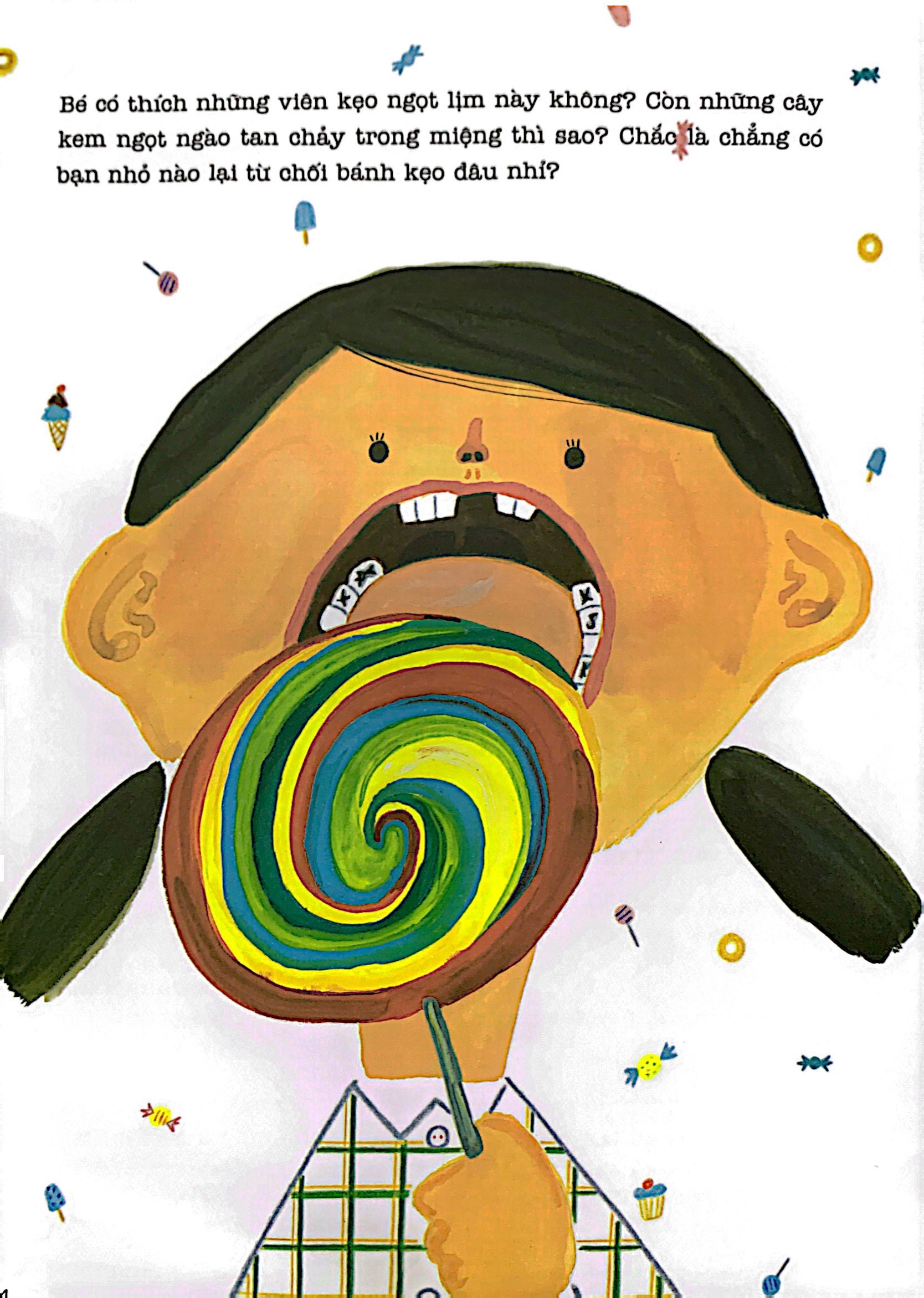 vừa ngọt ngào vừa đáng sợ - bé ơi, đừng ăn nhiều đường! - Ảnh 3