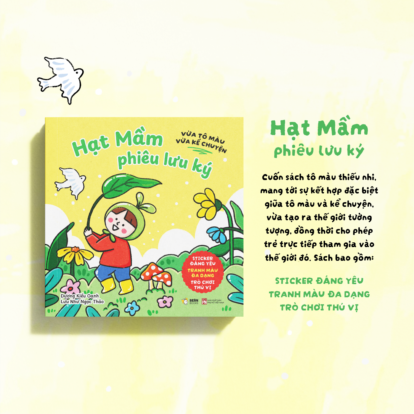 Vừa Tô Màu Vừa Kể Chuyện - Hạt Mầm Phiêu Lưu Ký - Ảnh 3