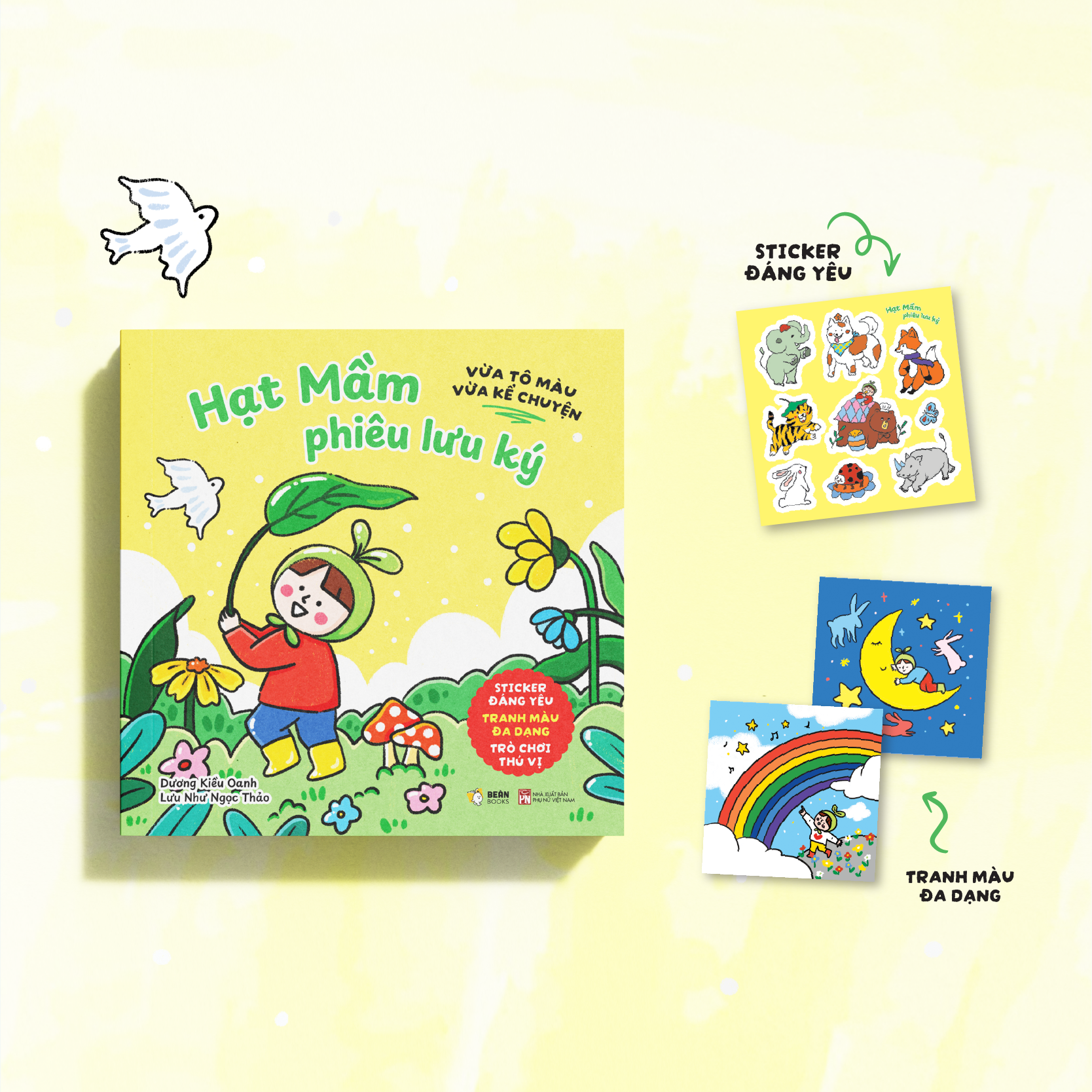 Vừa Tô Màu Vừa Kể Chuyện - Hạt Mầm Phiêu Lưu Ký - Ảnh 4