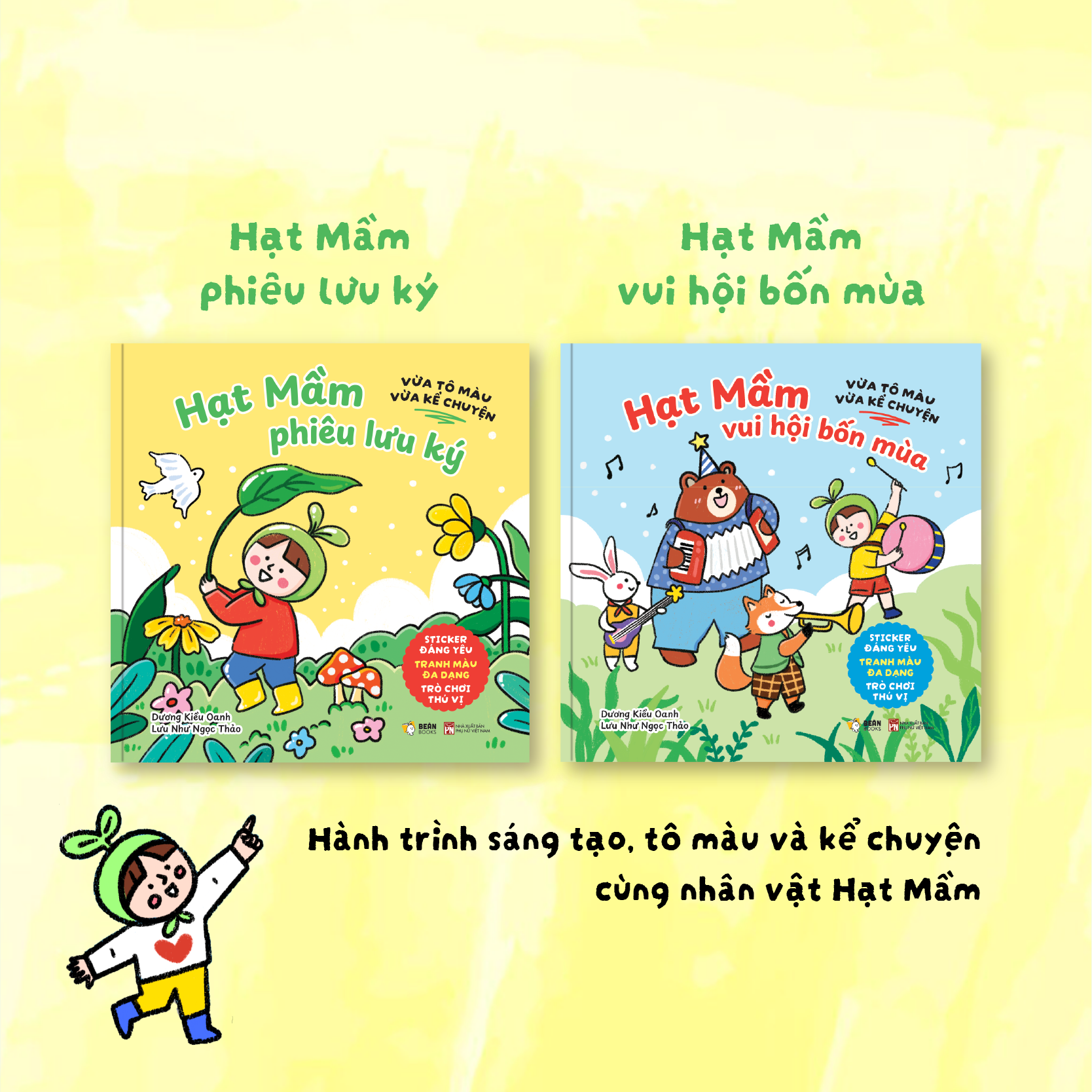 Vừa Tô Màu Vừa Kể Chuyện - Hạt Mầm Phiêu Lưu Ký - Ảnh 7